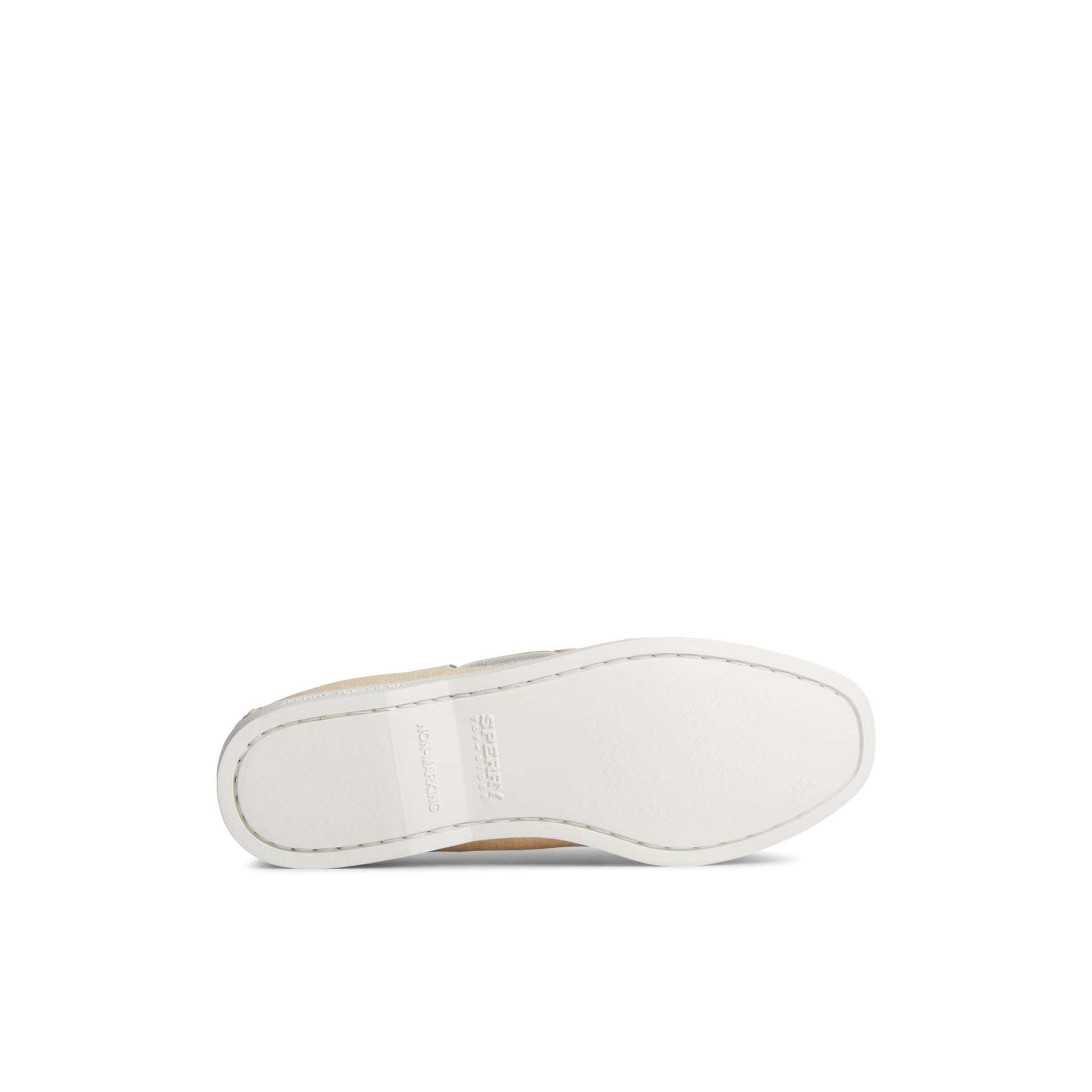 View of White Authentic Original™ Two-Tone Boat Shoe Boat Shoes's sole