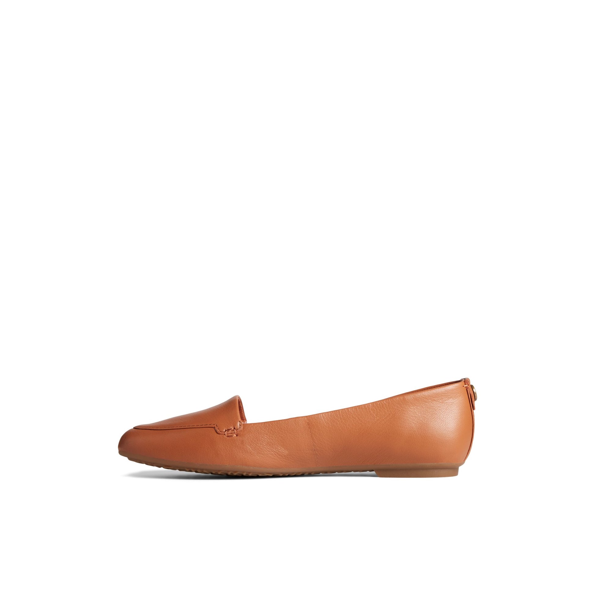 Side view of Medium Beige Piper Ballet Flat Ballerina