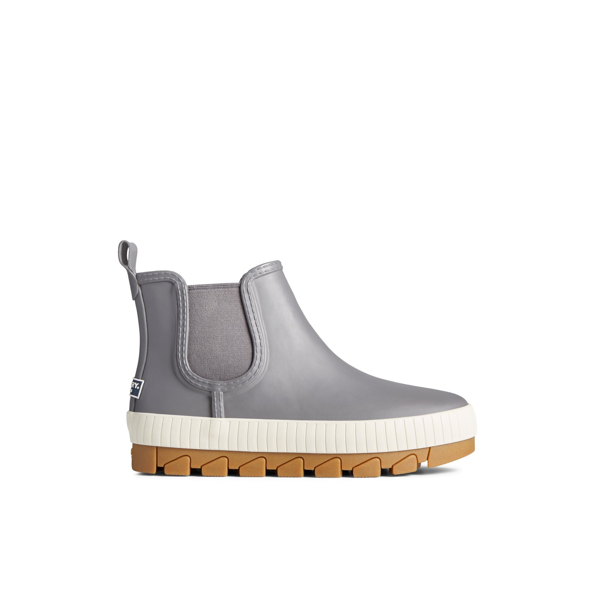 Main View of Grey Torrent Chelsea Waterproof Rain Boot Chelsea Rain Boot for Womens