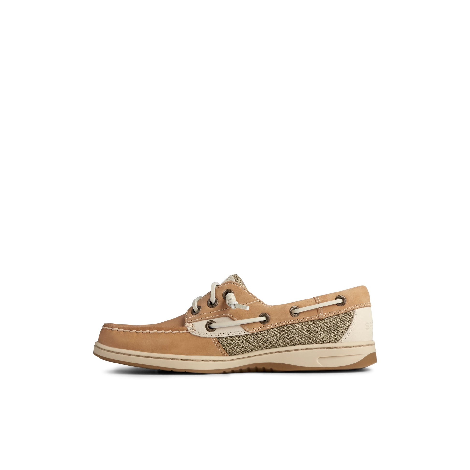 Side view of Brown Rosefish 3-Eye Boat Shoe Boat Shoes