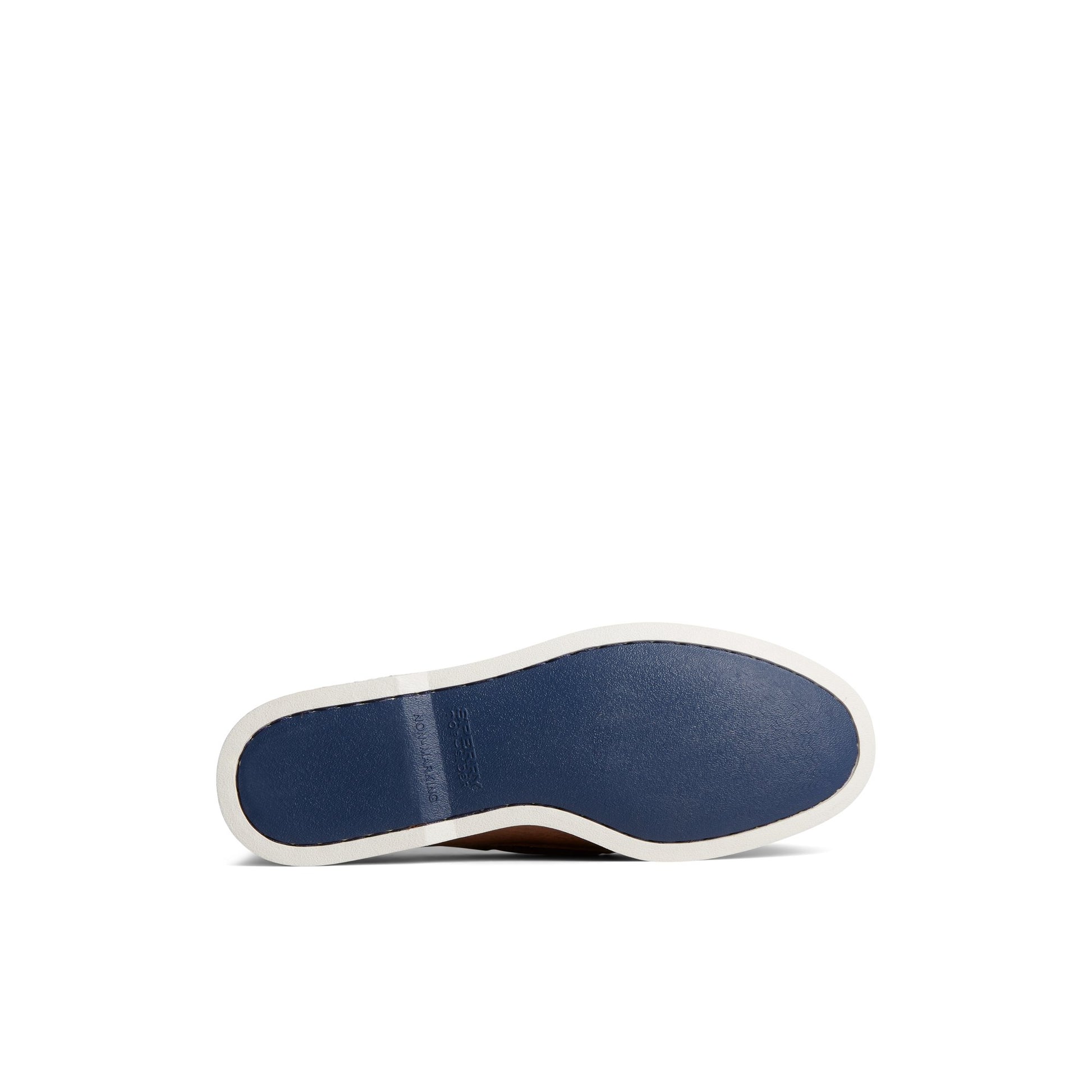 View of Medium Beige Authentic Original™ Cross Lace Boat Shoe Boat Shoes's sole