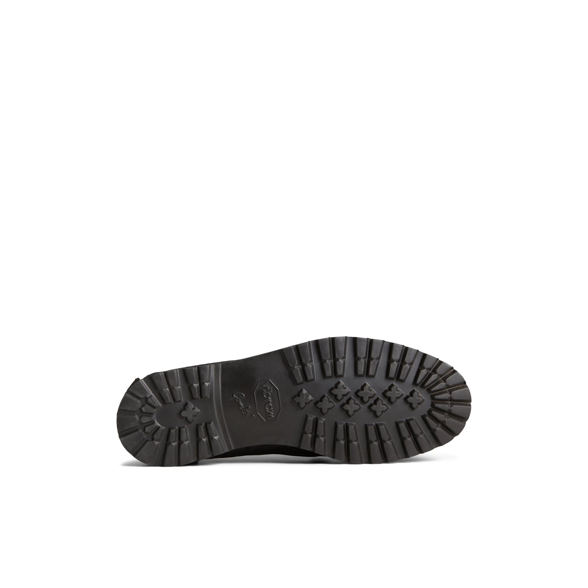 View of Black Authentic Original™ 2-Eye Boat Shoe by Chris Echevarria Boat Shoes's sole