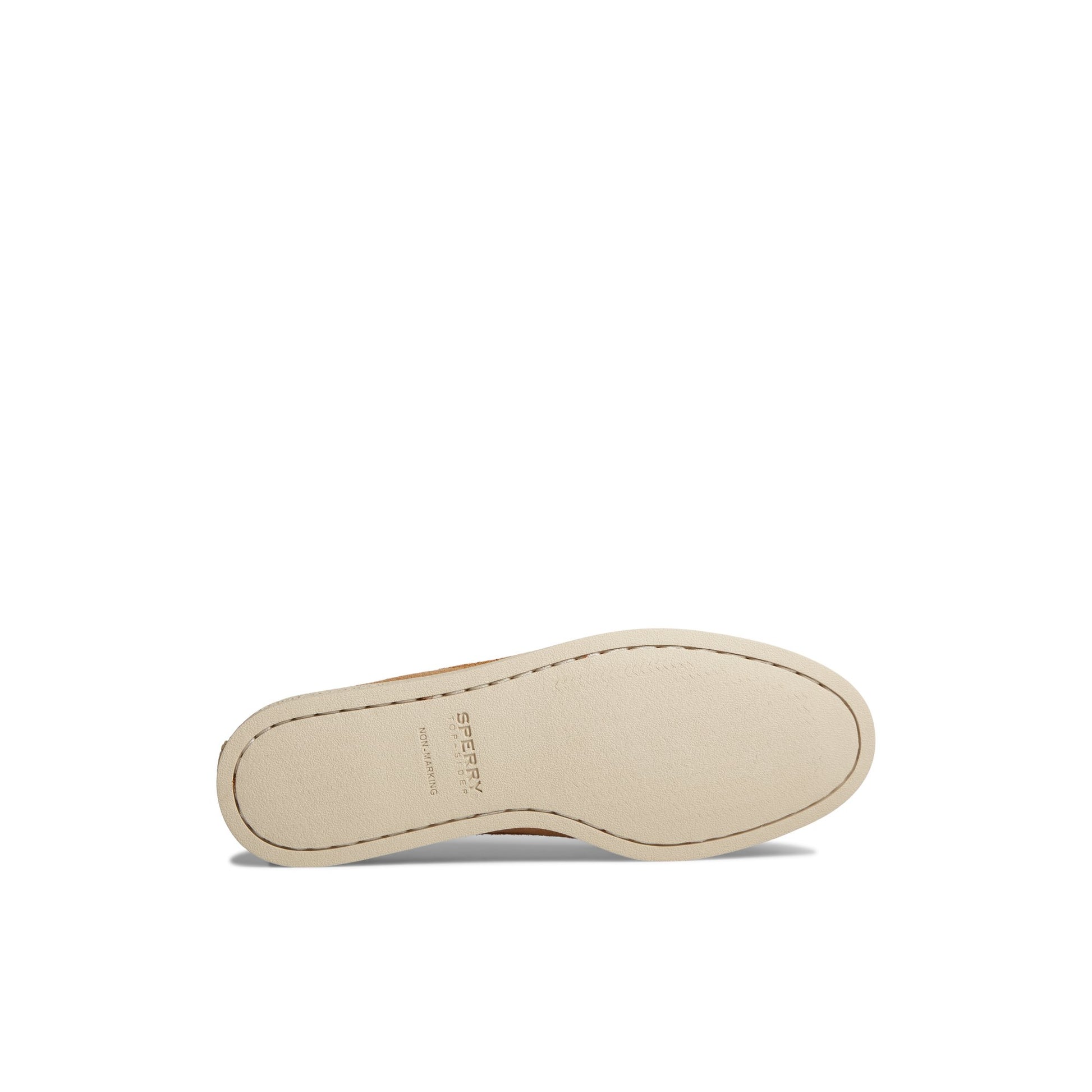 View of Medium Beige Authentic Original™ Sirocco Suede Boat Shoe Boat Shoes's sole