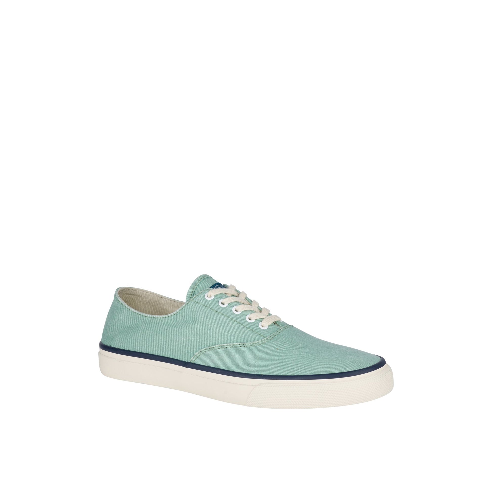 Three-quarter angle of Light Green Unisex Classic CVO Sneaker Vulcanized Sneaker's front side