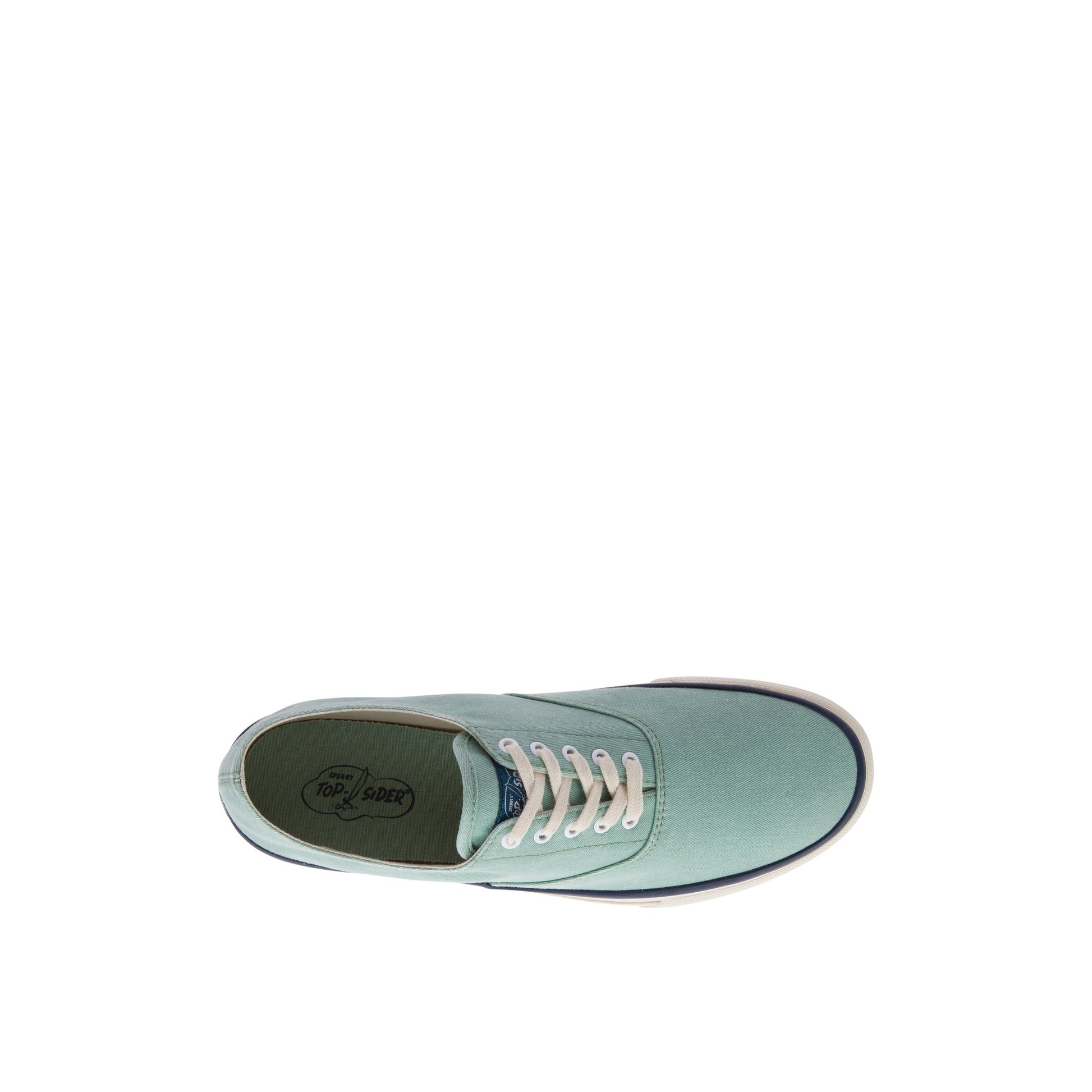 Top-down view of the Light Green Unisex Classic CVO Sneaker Vulcanized Sneaker