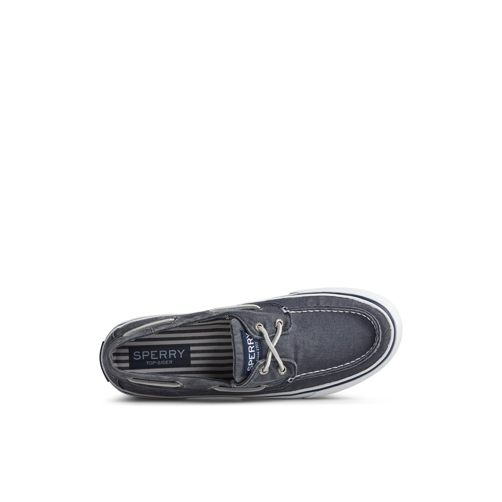 Top-down view of the Navy Bahama II Sneaker Vulcanized Sneaker Boat Shoes