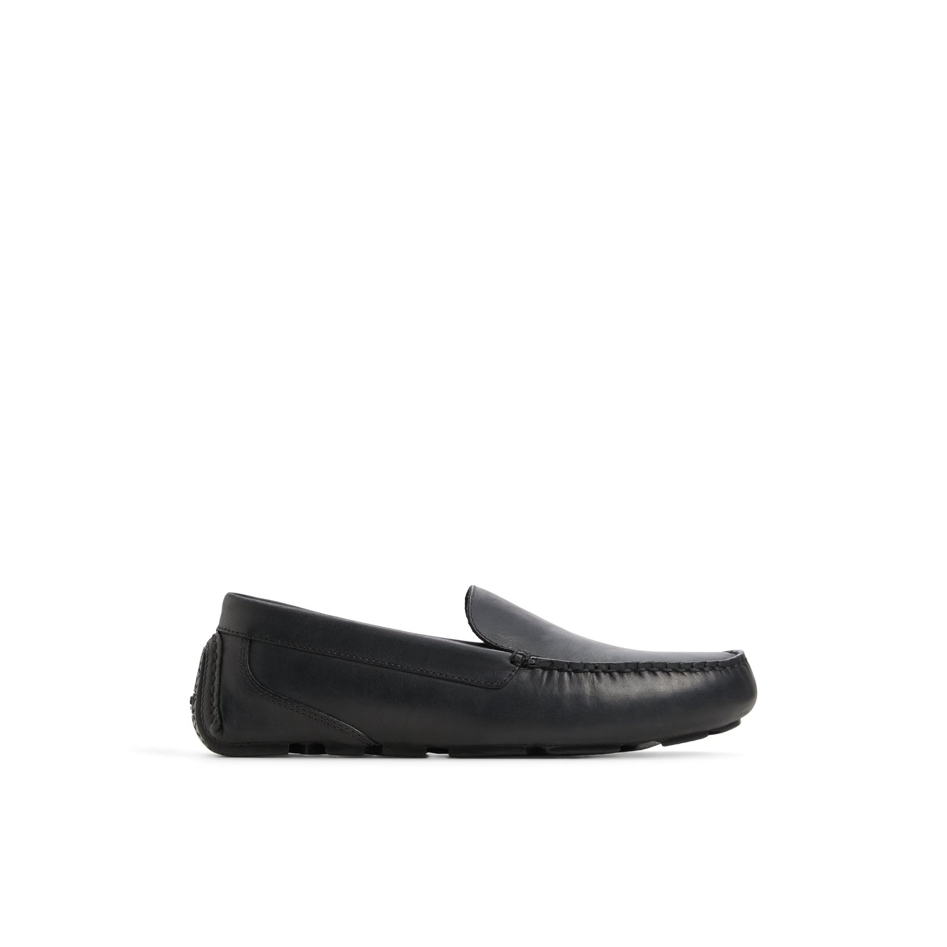 Main View of Black Davenport Venetian Driver Driver Loafer Casual Shoes for Mens