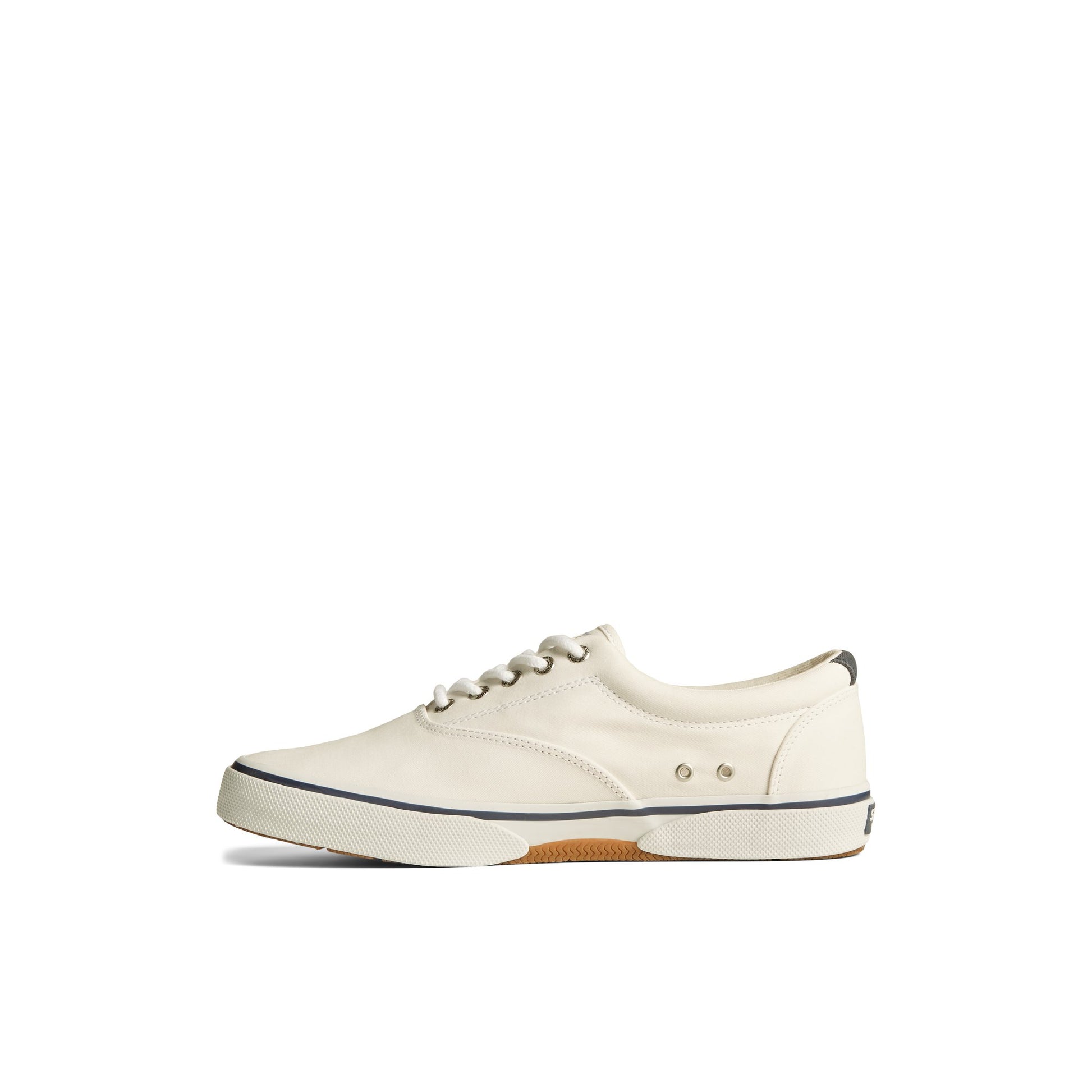 Side view of White Halyard CVO Salt Washed Sneaker Vulcanized Sneaker