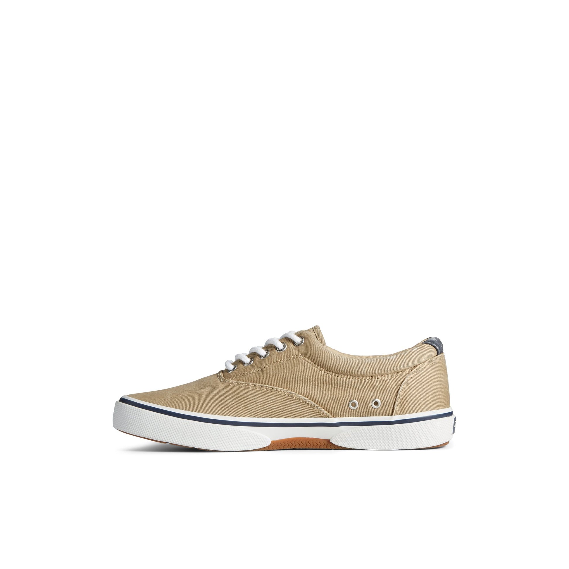 Side view of Khaki Halyard CVO Salt Washed Sneaker Vulcanized Sneaker