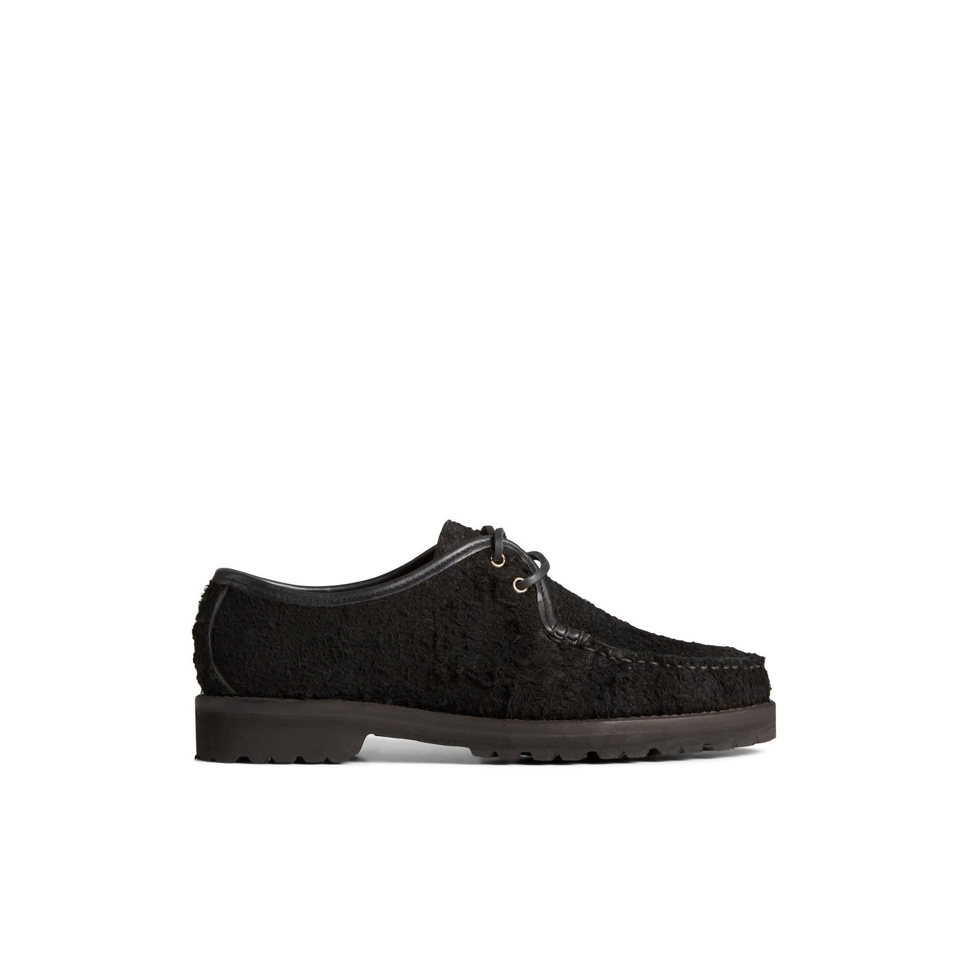 Main View of Black Captain's Oxford by Chris Echevarria Captain's Oxford Dress Shoes for Mens