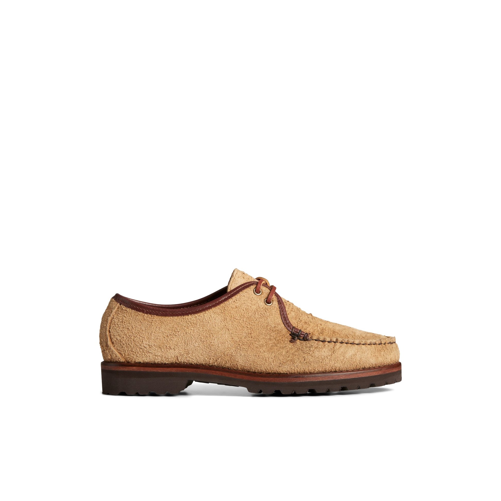 Main View of Brown Captain's Oxford by Chris Echevarria Captain's Oxford Dress Shoes for Mens