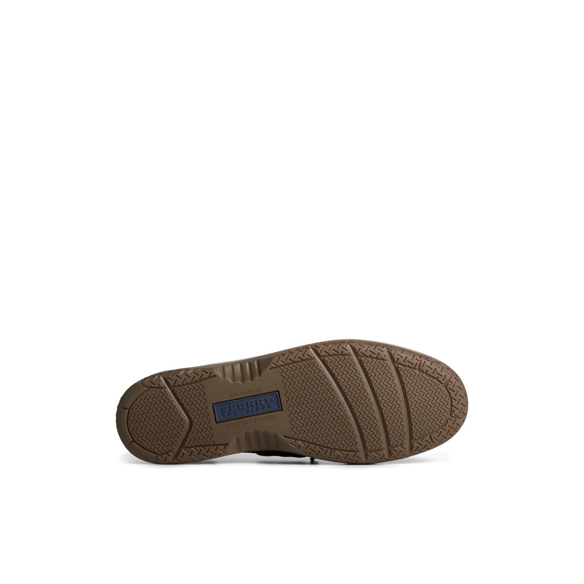 View of Brown Billfish™ 3-Eye Boat Shoe Boat Shoes's sole