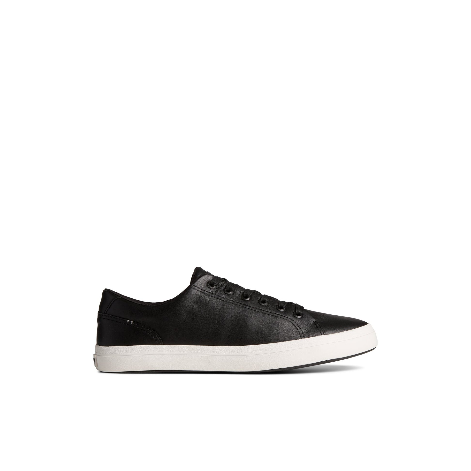 Main View of Black Striper II LLT Leather Sneaker Vulcanized Sneaker for Mens