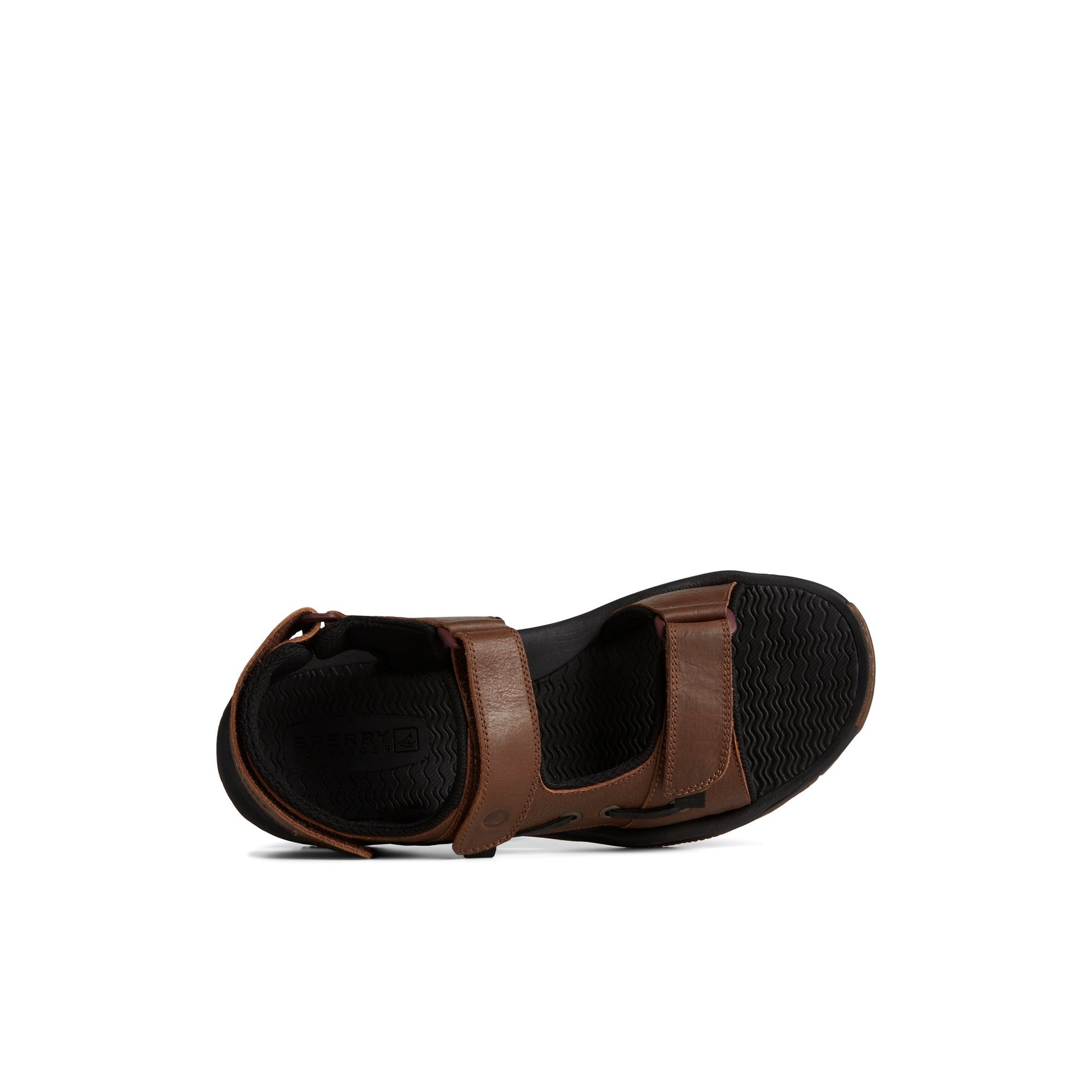 Top-down view of the Brown Rivington Sandal Strappy Sport Sandals