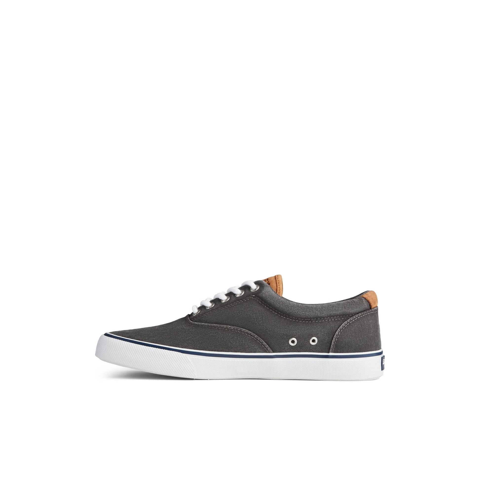 Side view of Black Striper II CVO Sneaker Vulcanized Sneaker