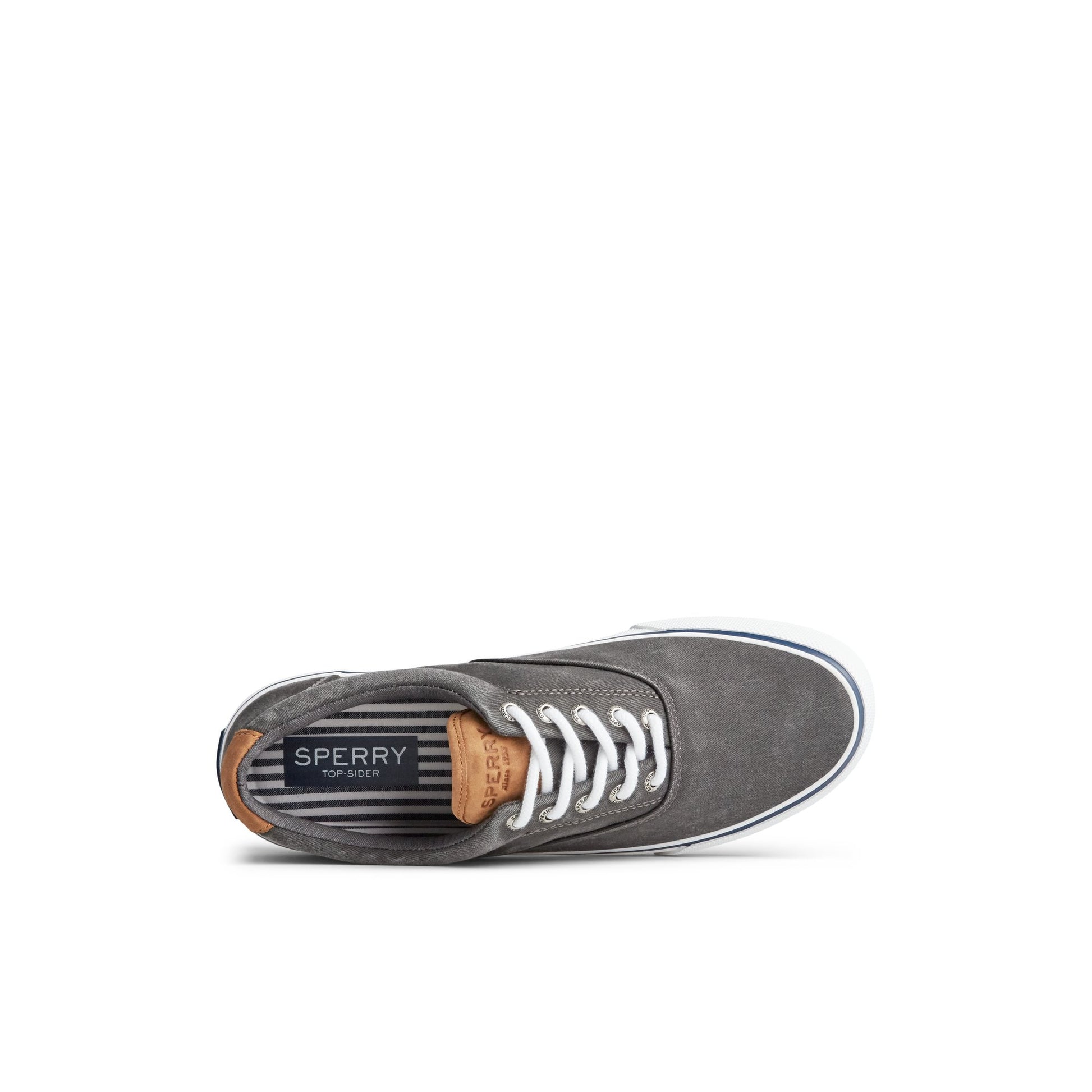 Top-down view of the Black Striper II CVO Sneaker Vulcanized Sneaker