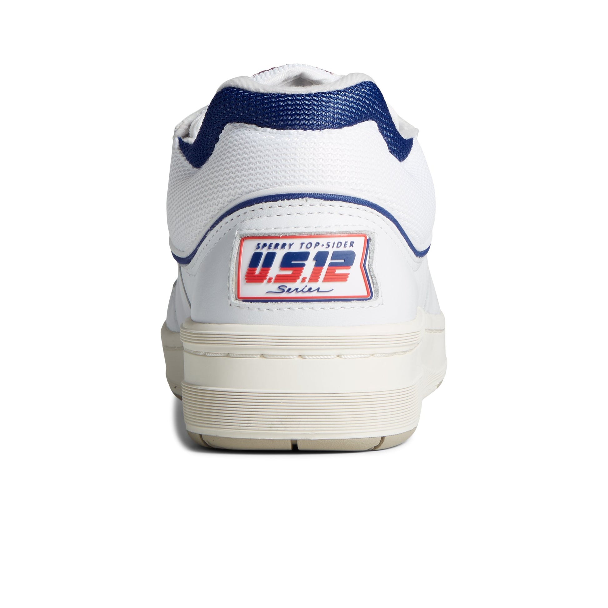 Close-up of the White US12 Sneaker Vulcanized Sneaker