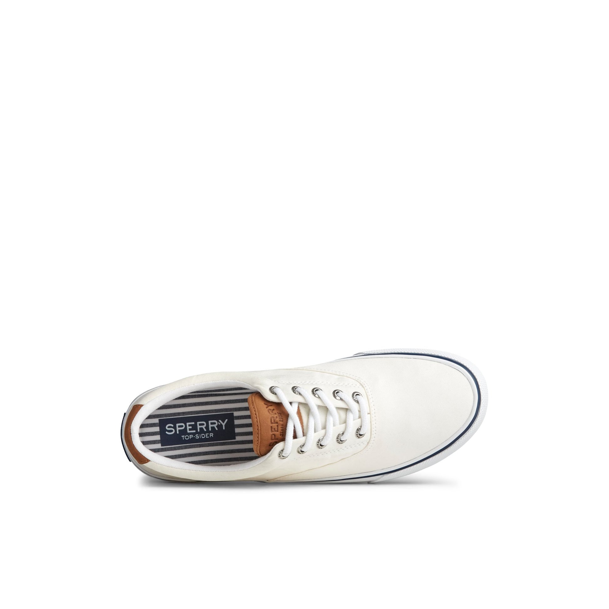 Top-down view of the White Striper II CVO Sneaker Vulcanized Sneaker