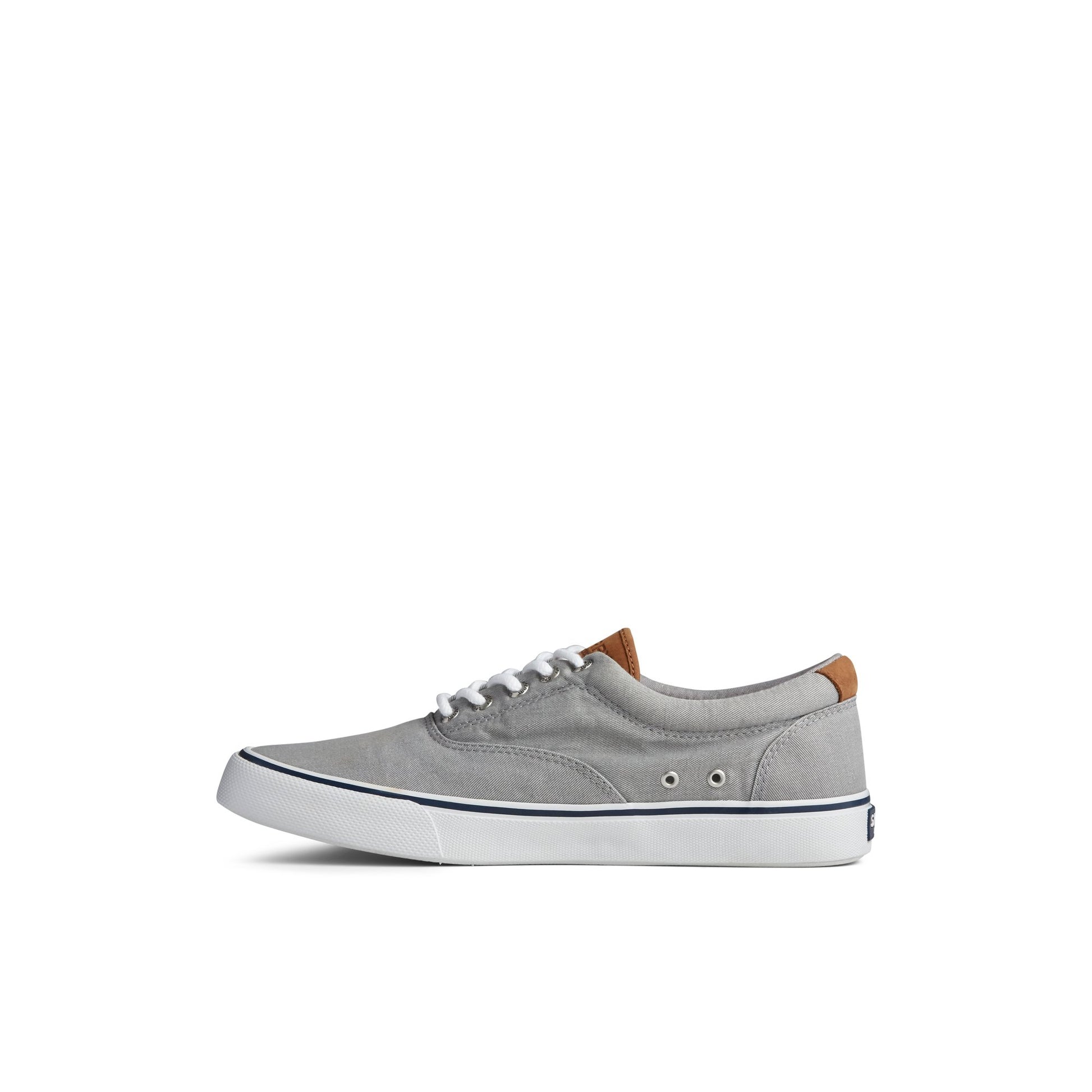 Side view of Grey Striper II CVO Sneaker Vulcanized Sneaker