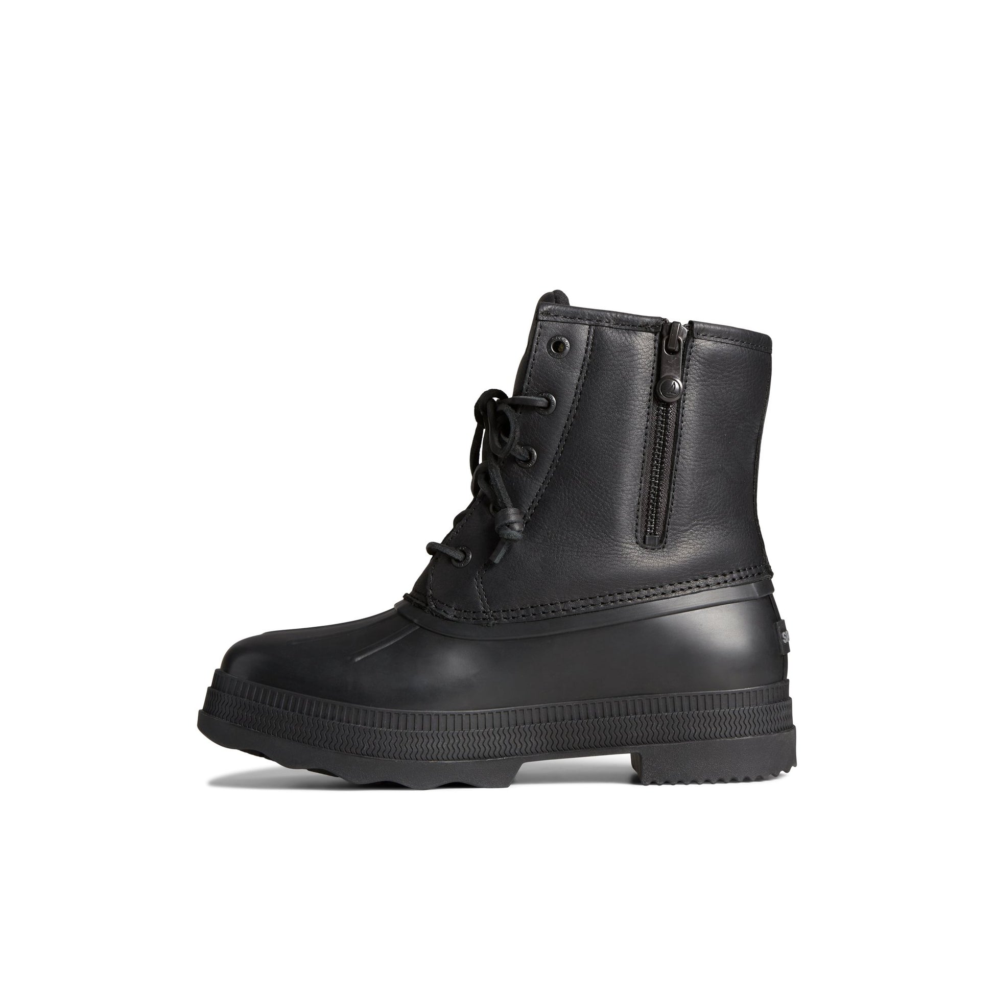 Side view of Black Saltwater™ 2.0 Duck Boot Duck Boots
