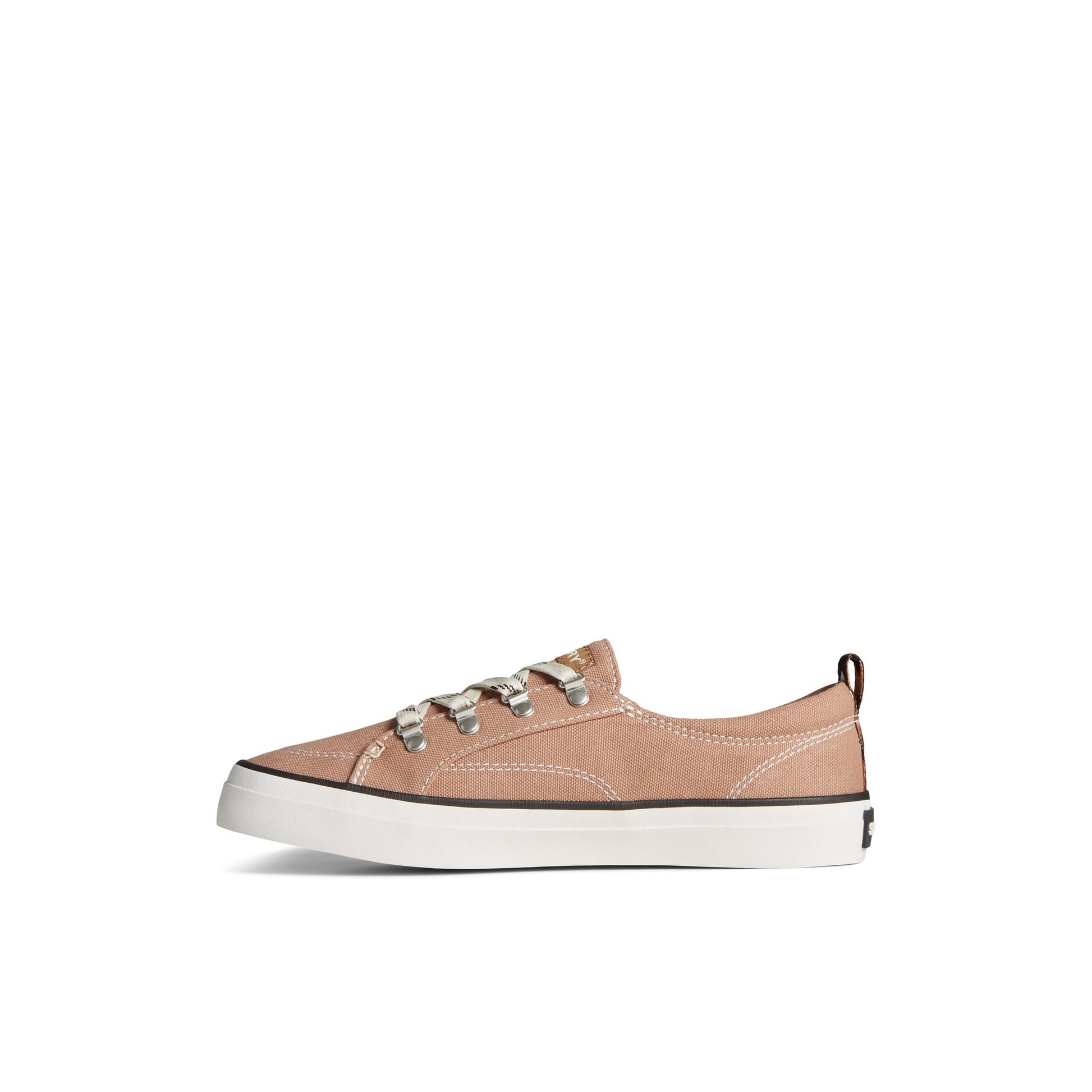 Side view of Medium Beige Crest Vibe Sneaker Sneakers