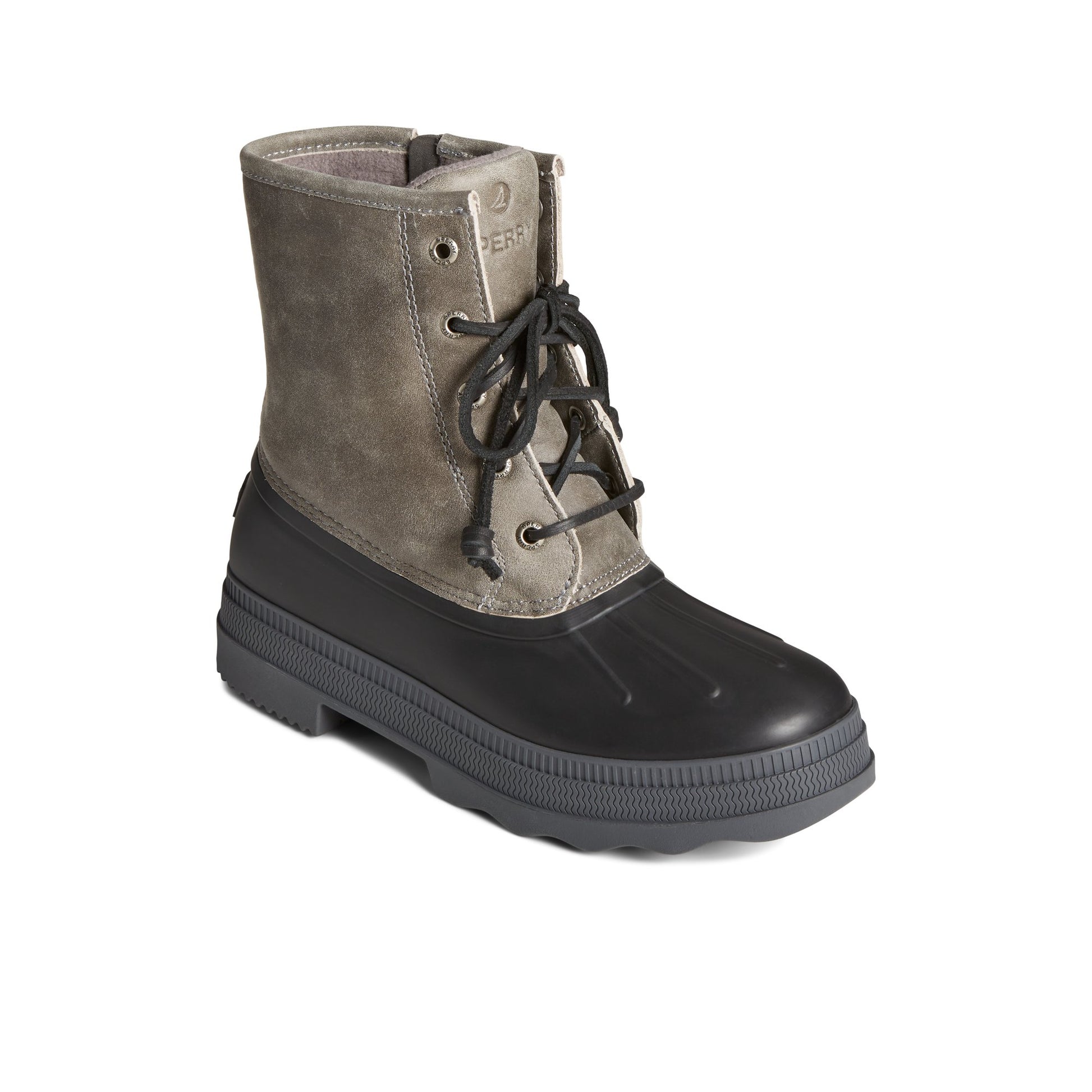 Three-quarter angle of Grey Saltwater™ 2.0 Duck Boot Duck Boots's front side