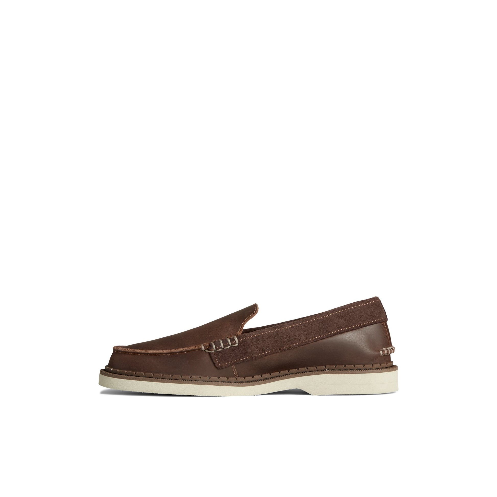 Side view of Brown Authentic Original™ Double Sole Venetian Loafer Loafer Moccasin Casual Shoes