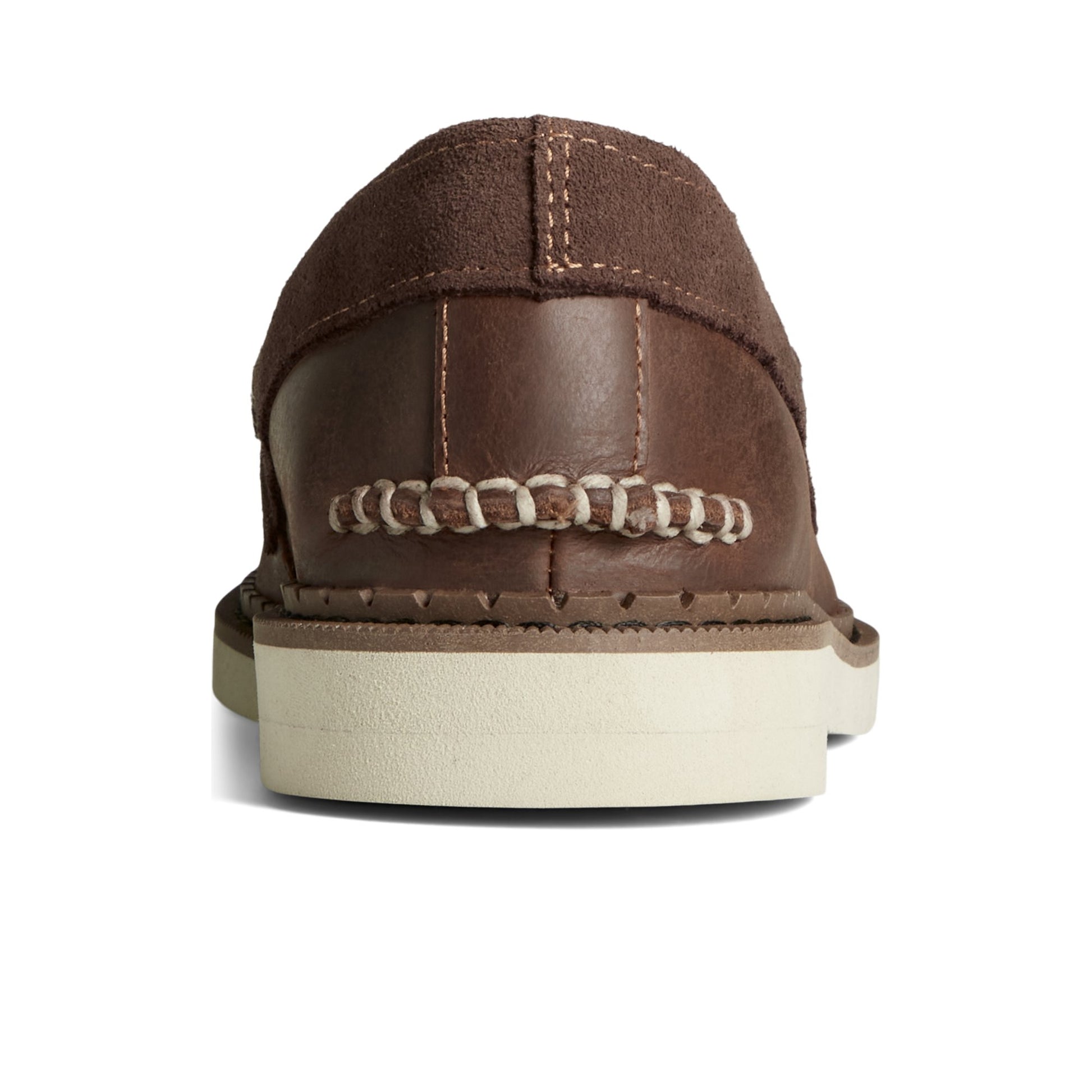 Close-up of the Brown Authentic Original™ Double Sole Venetian Loafer Loafer Moccasin Casual Shoes