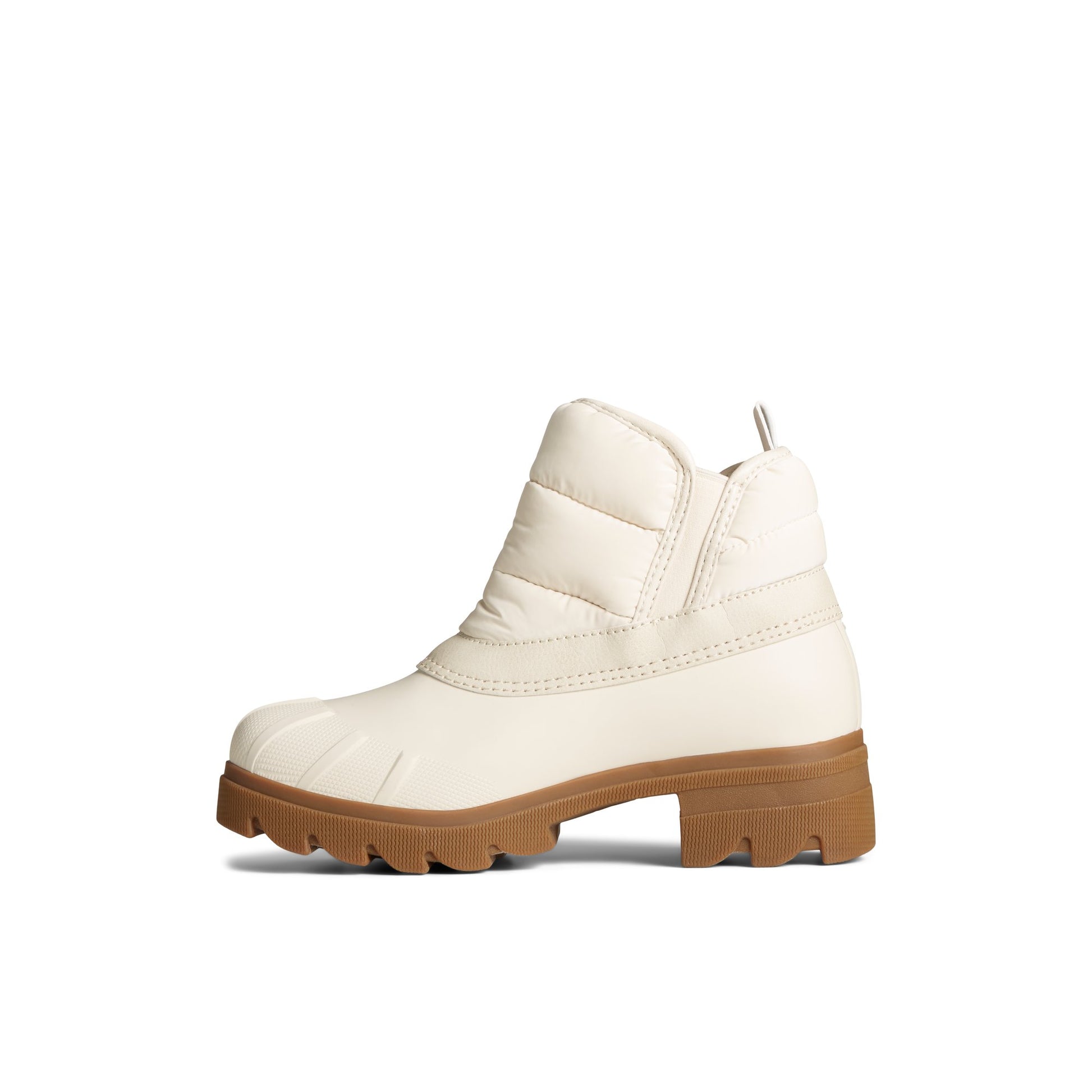 Side view of Bone Syren Ascend Zip Boot Duck Boots