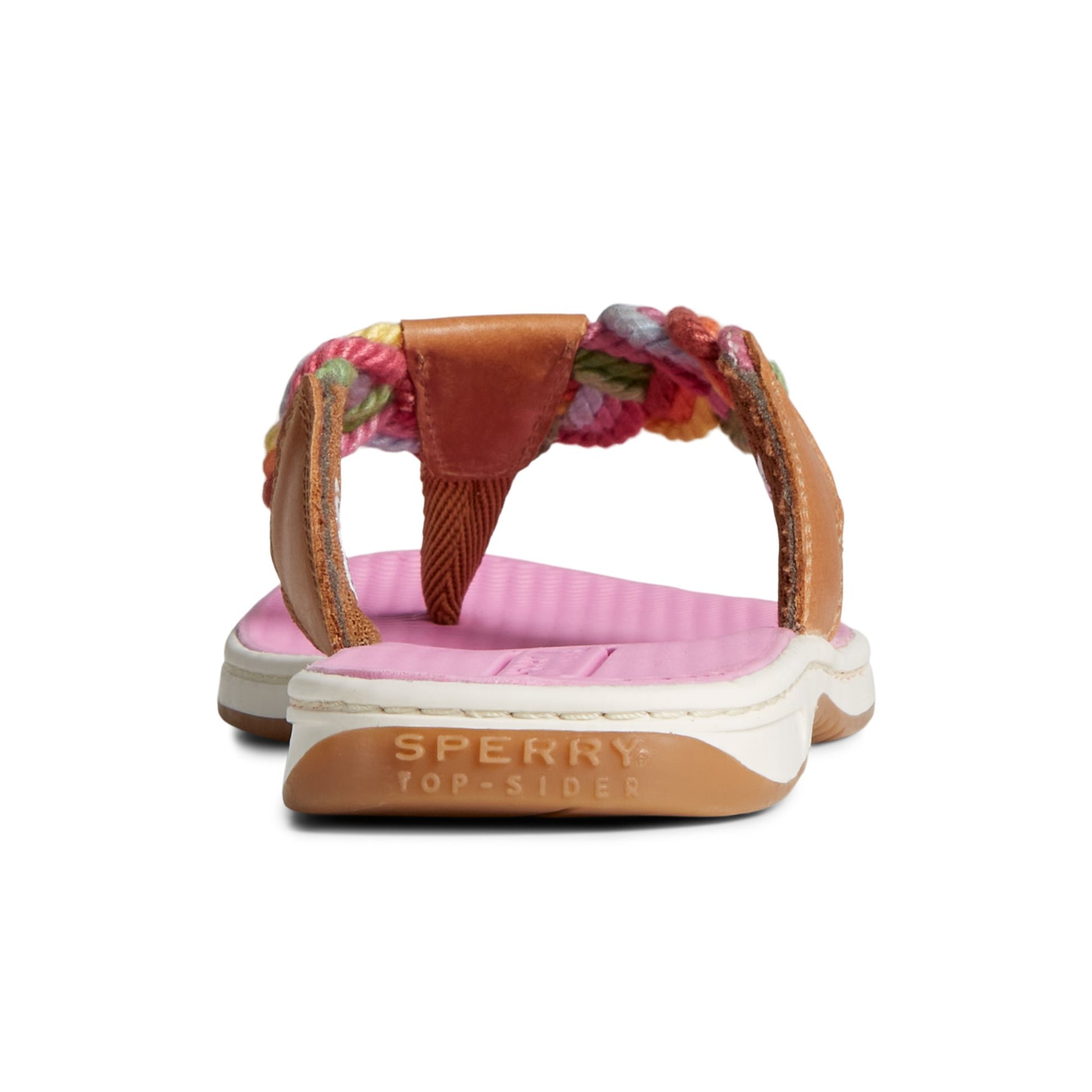 Close-up of the Natural Parrotfish Braid Sandal Flip Flop Thong Sandals