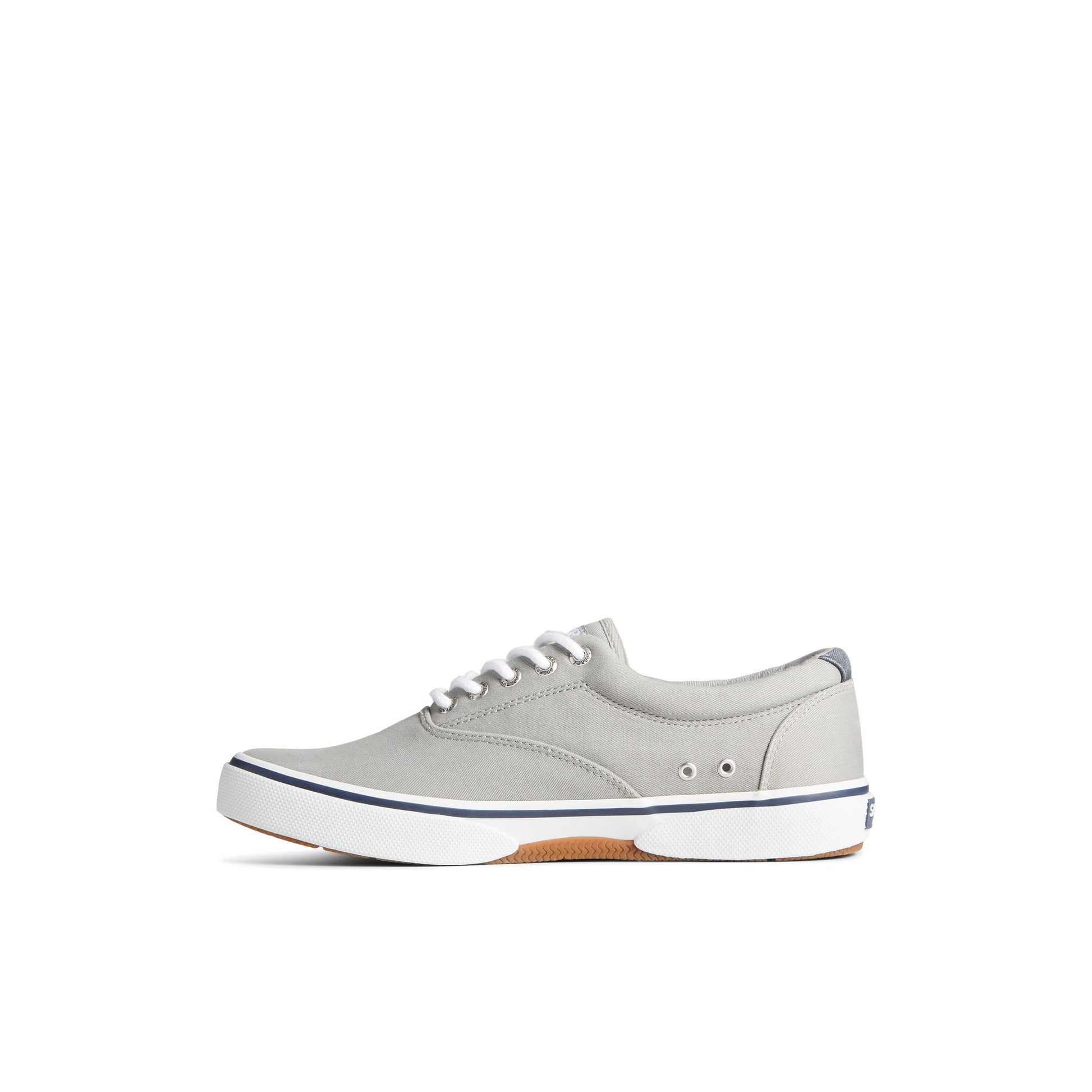 Side view of Grey Halyard CVO Salt Washed Sneaker Vulcanized Sneaker