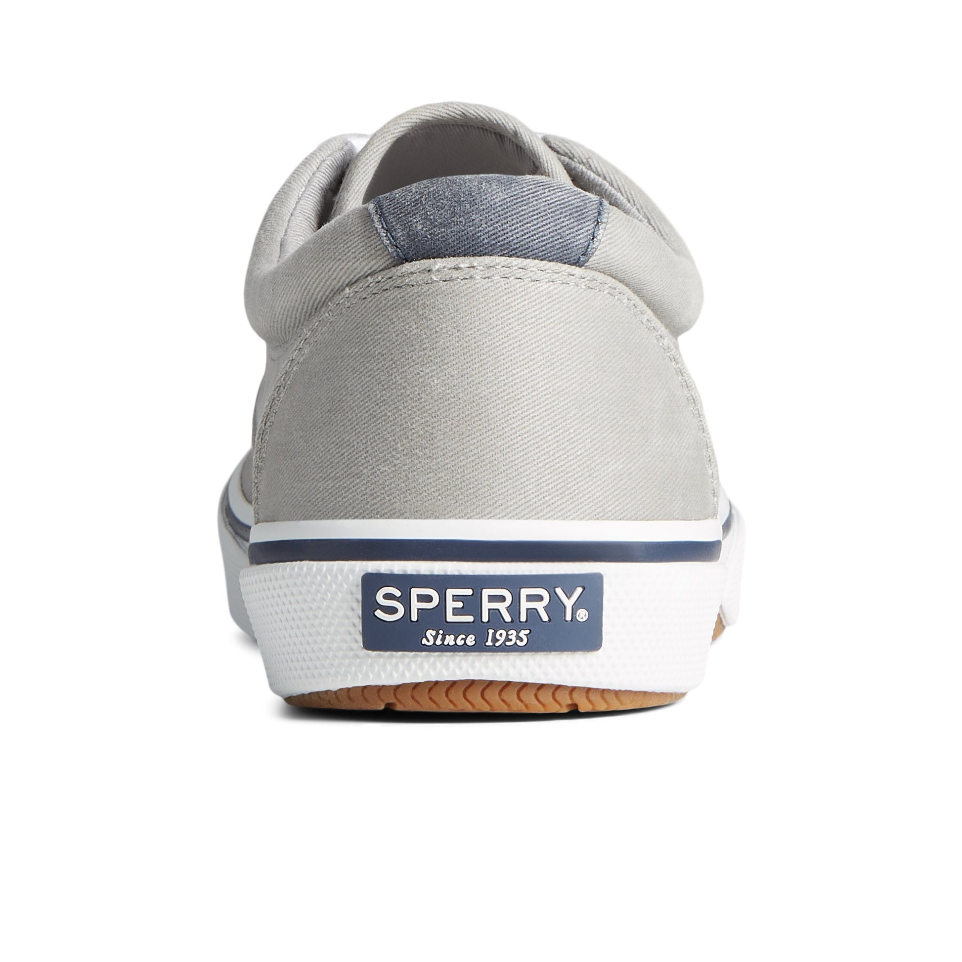Close-up of the Grey Halyard CVO Salt Washed Sneaker Vulcanized Sneaker
