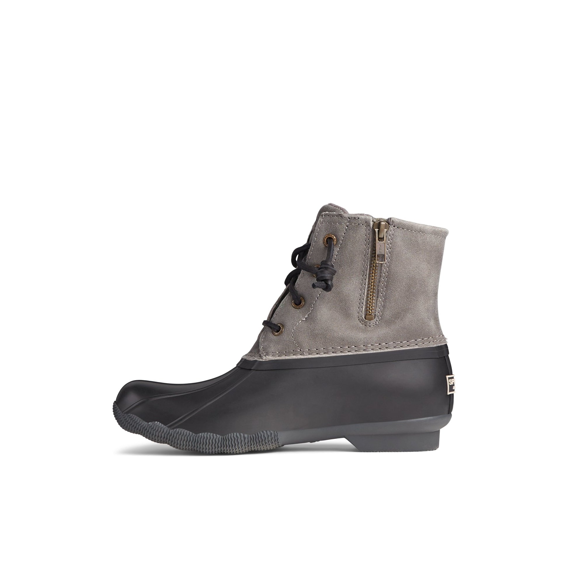 Side view of Black Saltwater™ Duck Boot Duck Boots