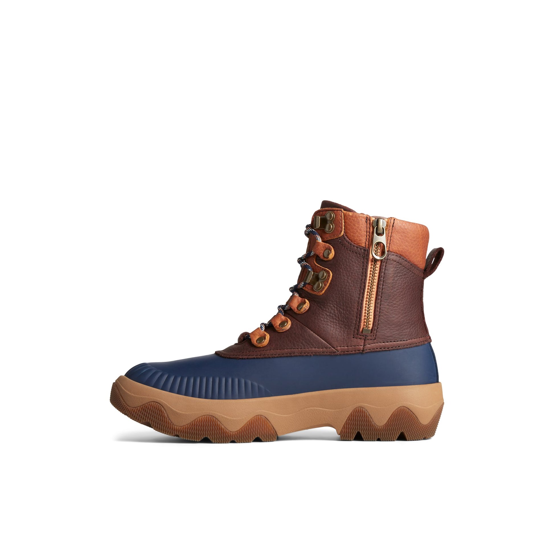 Side view of Medium Beige Acadia Boot Winter Boots