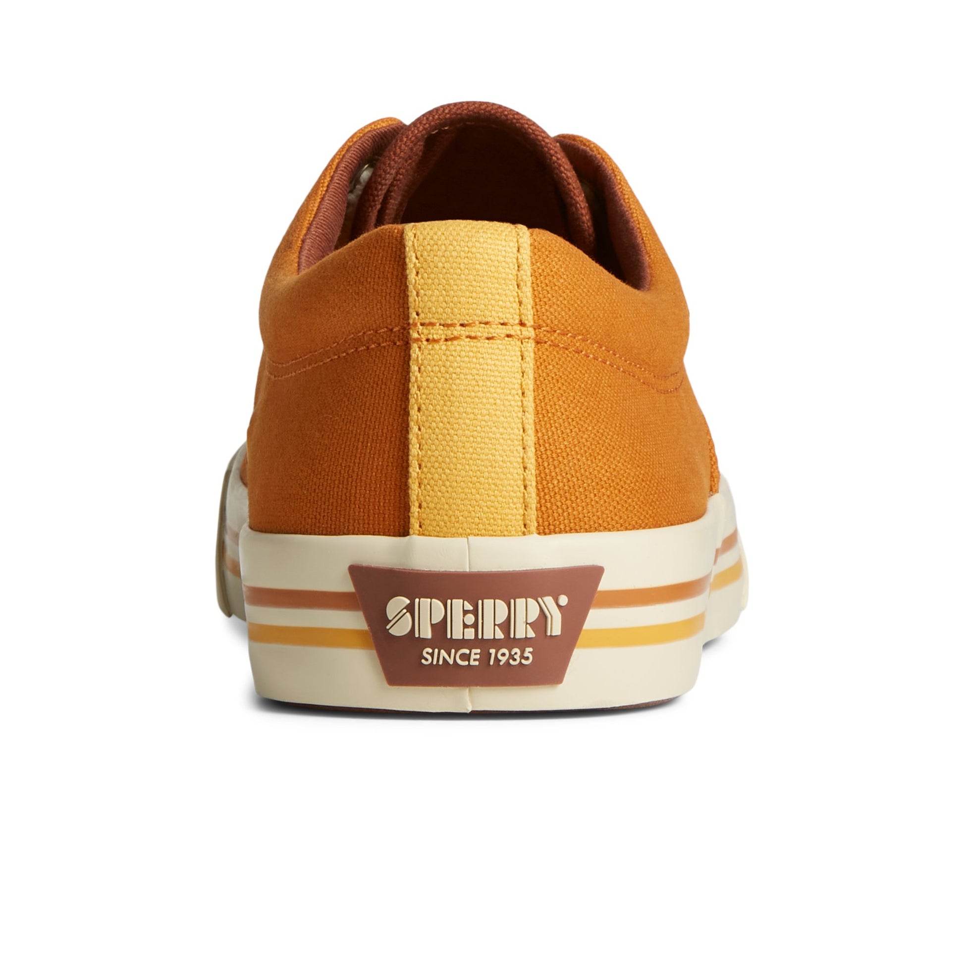 Close-up of the Brown Seacycled™ Striper II CVO Sneaker Low Top Sneakers