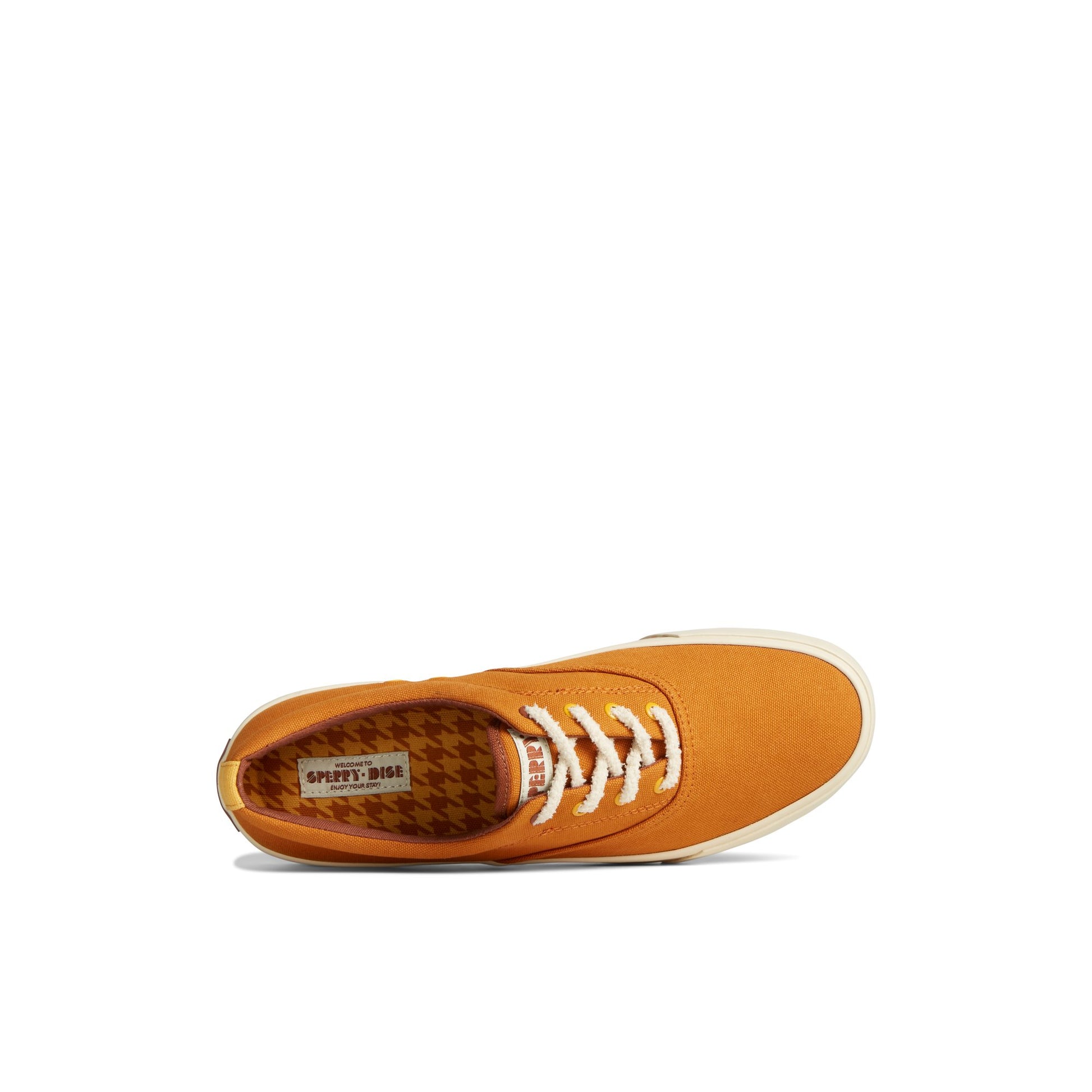Top-down view of the Brown Seacycled™ Striper II CVO Sneaker Low Top Sneakers