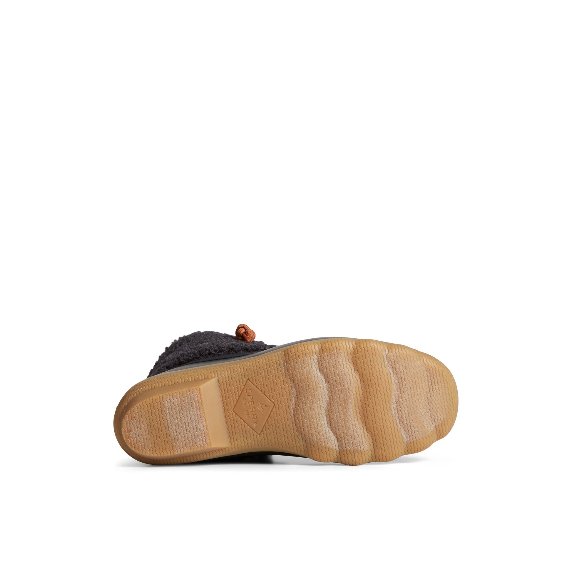 View of Black Syren Gulf Duck Boot Duck Boots's sole