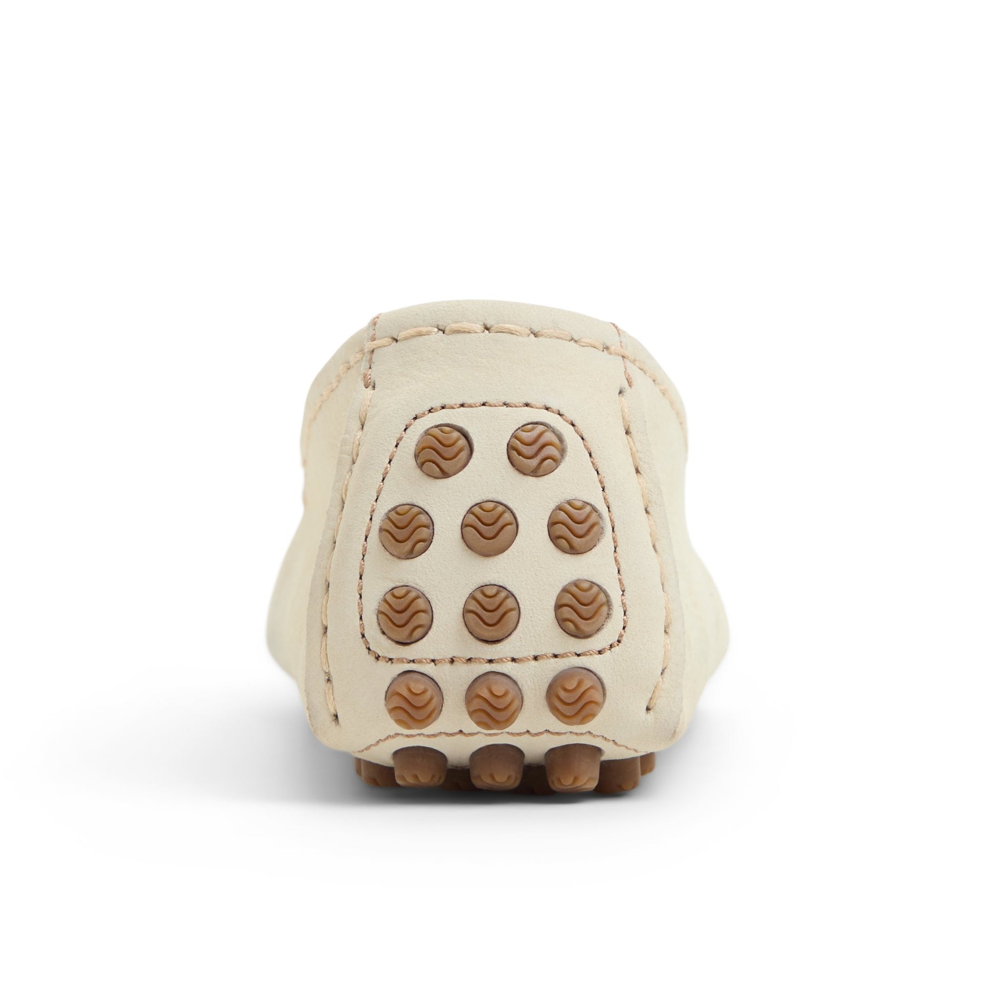 Three-quarter angle of Bone Port Driving Moccasin Loafers's front side