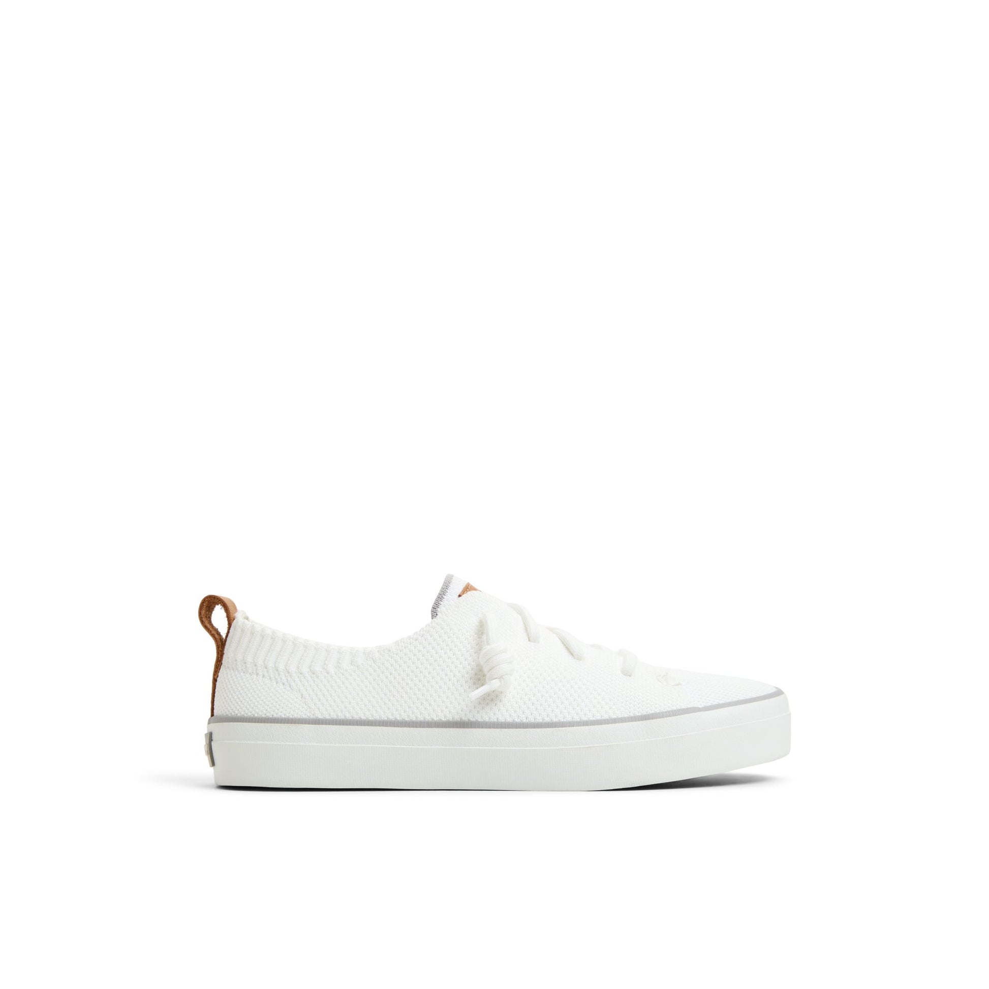 Main View of Ivory Crest Vibe Knit Sneaker Low Top Sneakers for Womens
