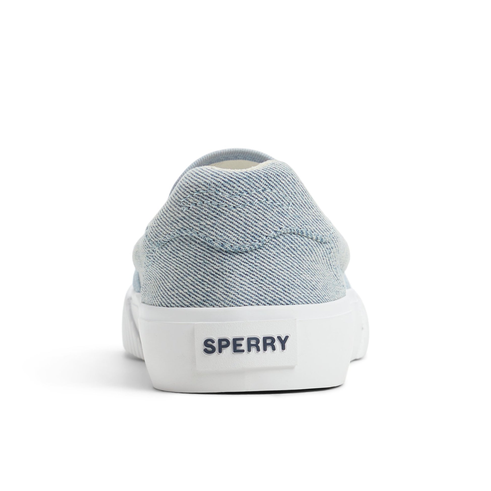 Three-quarter angle of Denim Bermunda Slip-on Sneaker Low Top Sneakers's front side