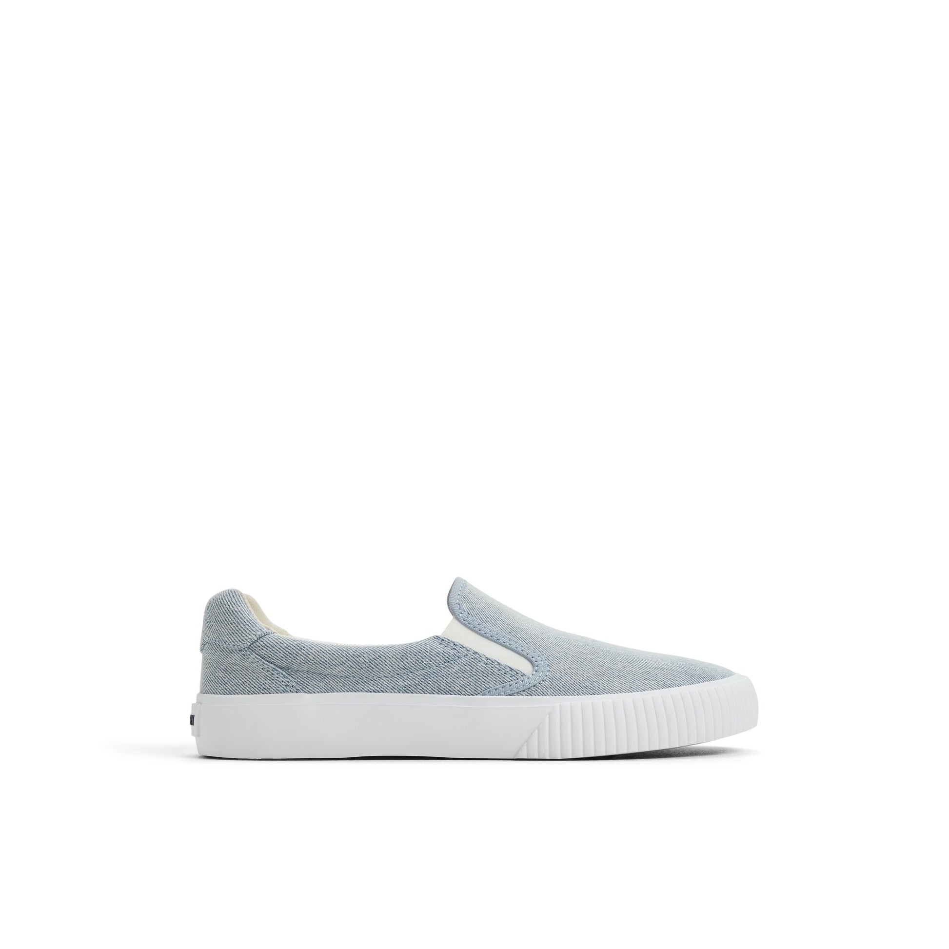 Main View of Denim Bermunda Slip-on Sneaker Low Top Sneakers for Womens