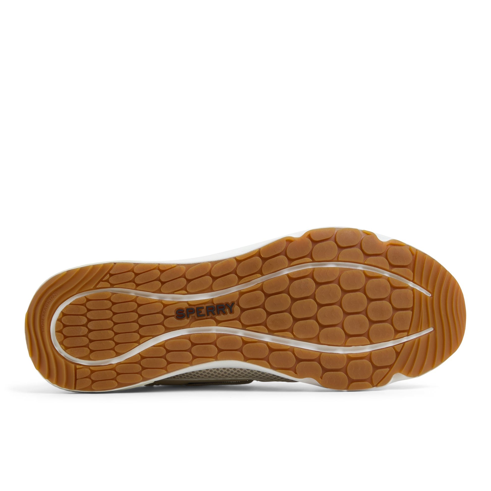 Close-up of the Khaki 7 Seas Sneaker Sneakers