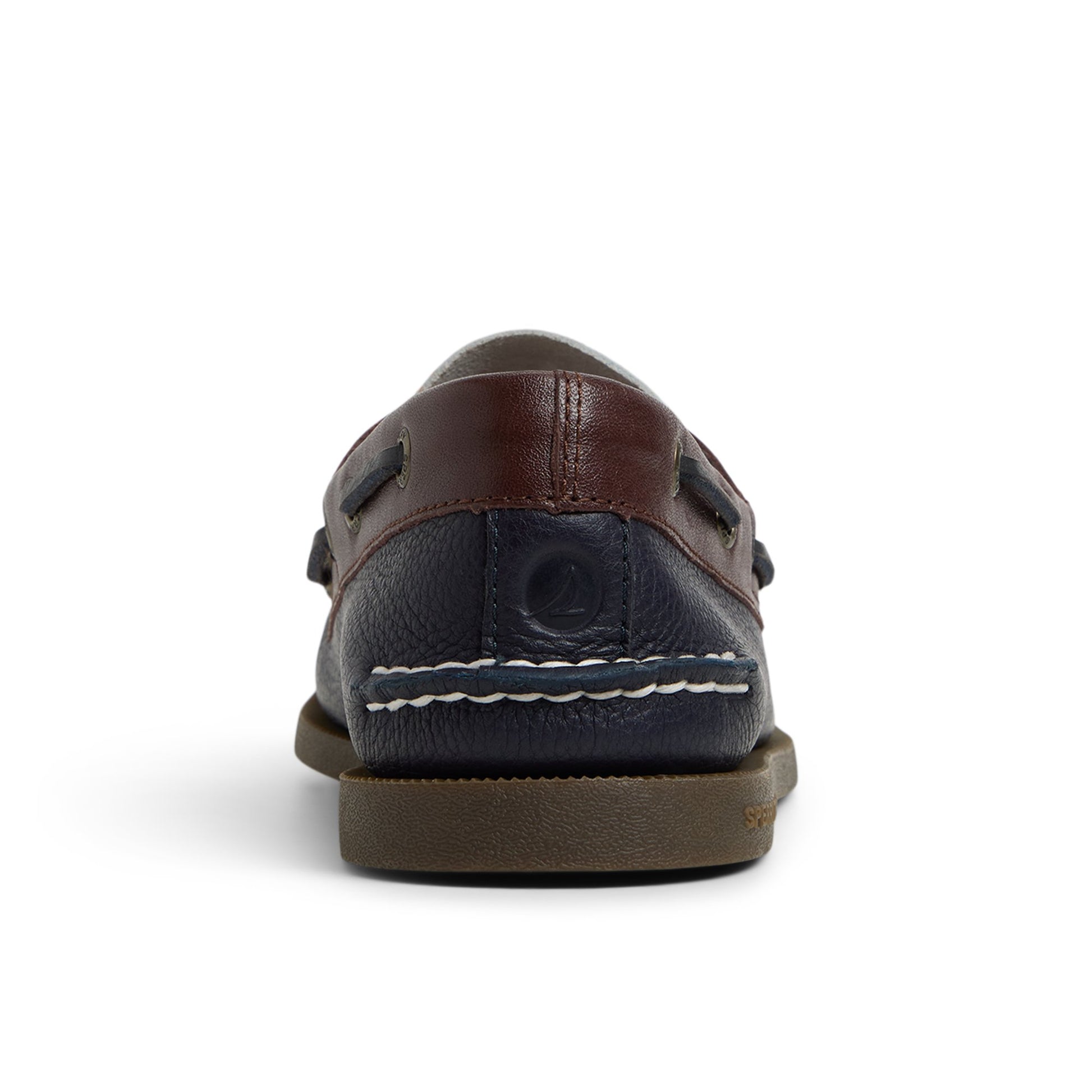 Three-quarter angle of Other Navy Authentic Original™ 2-Eye Boat Shoe Boat Shoe's front side