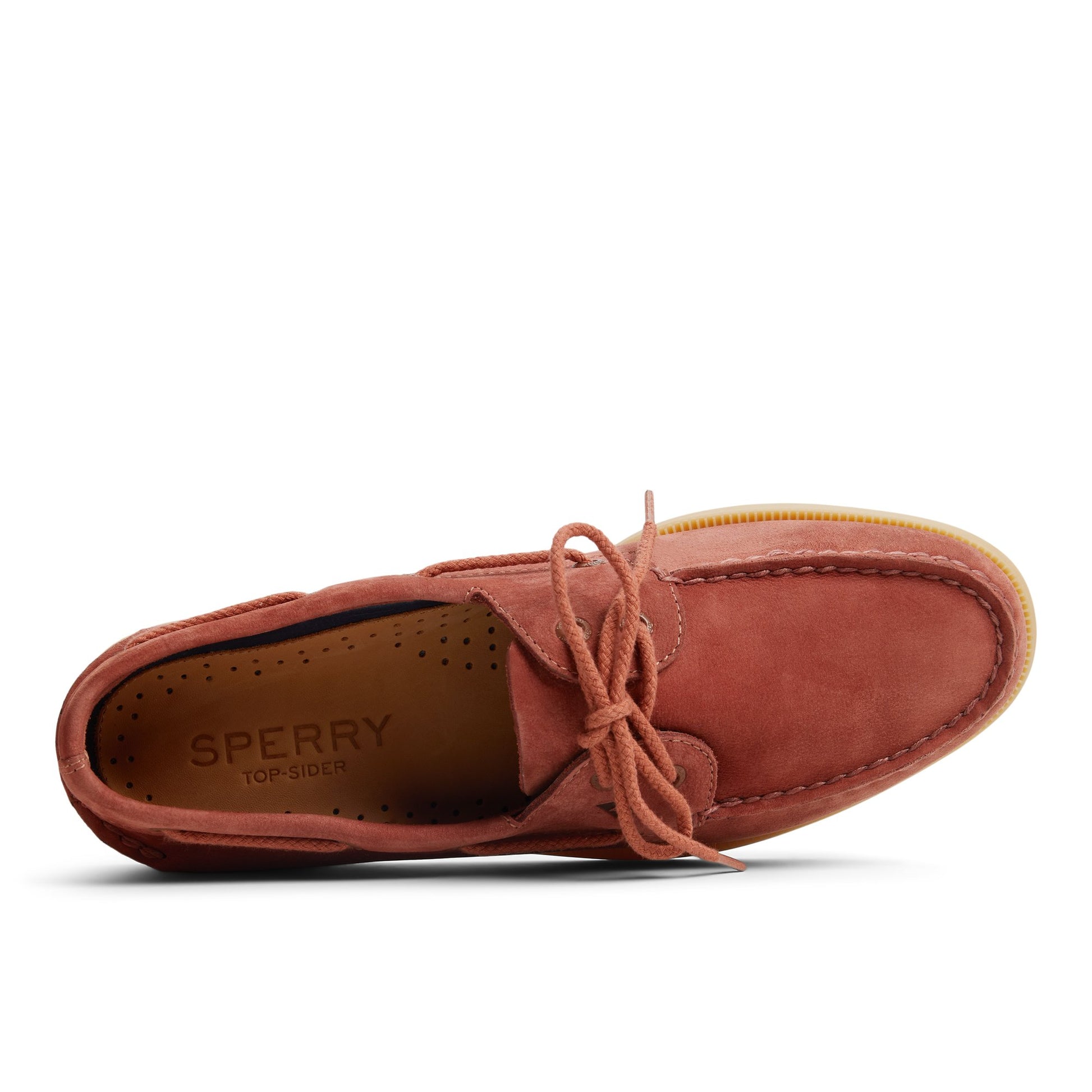 Top-down view of the Red Authentic Original™ 2-Eye Boat Shoe Boat Shoe