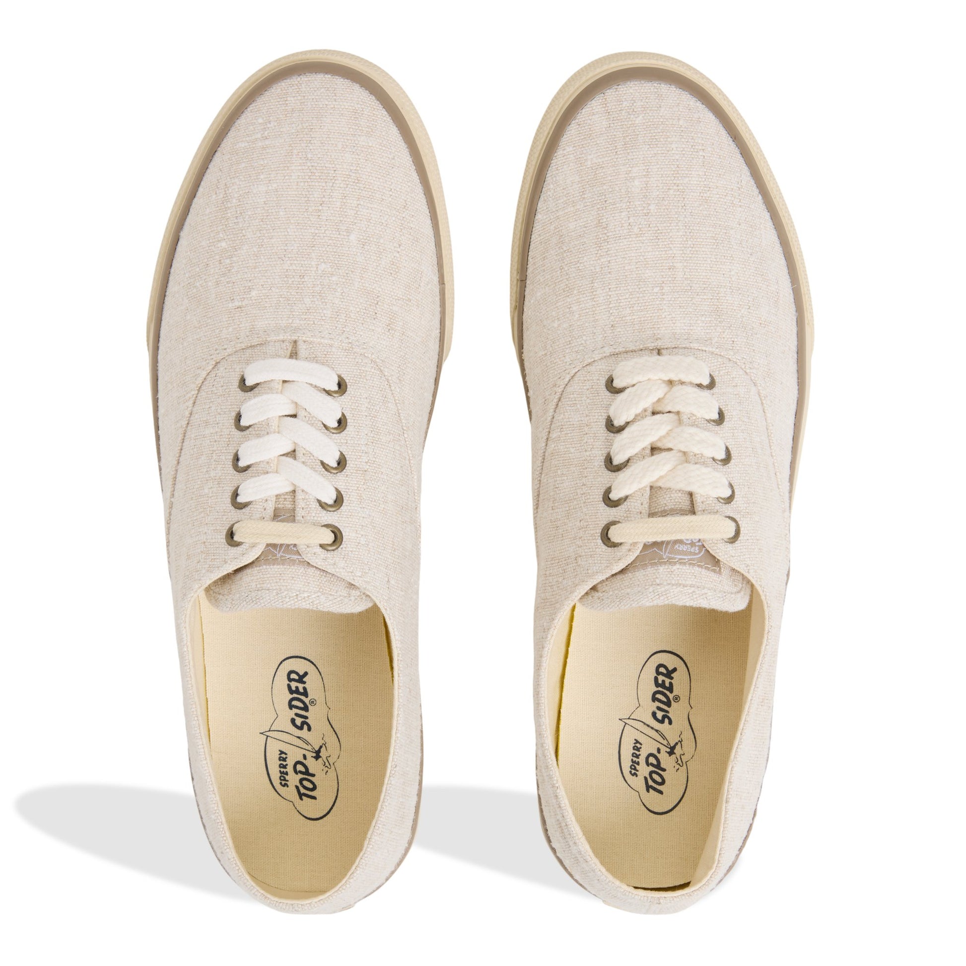 Top-down view of the Open Natural Classic CVO Sneaker Low Top Sneakers