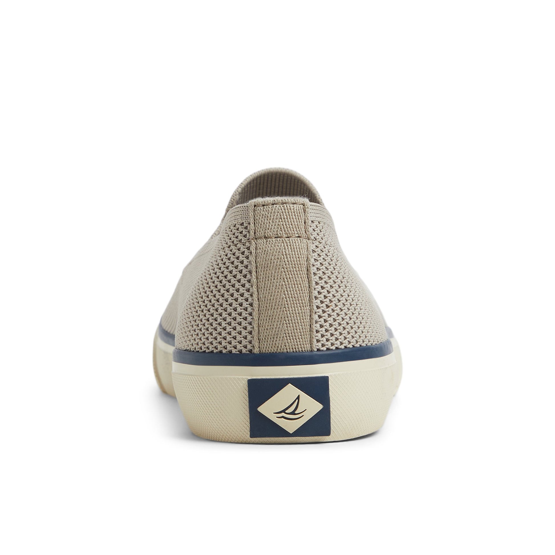 Three-quarter angle of Taupe Fly Bridge Slip-on Sneakers Loafers's front side