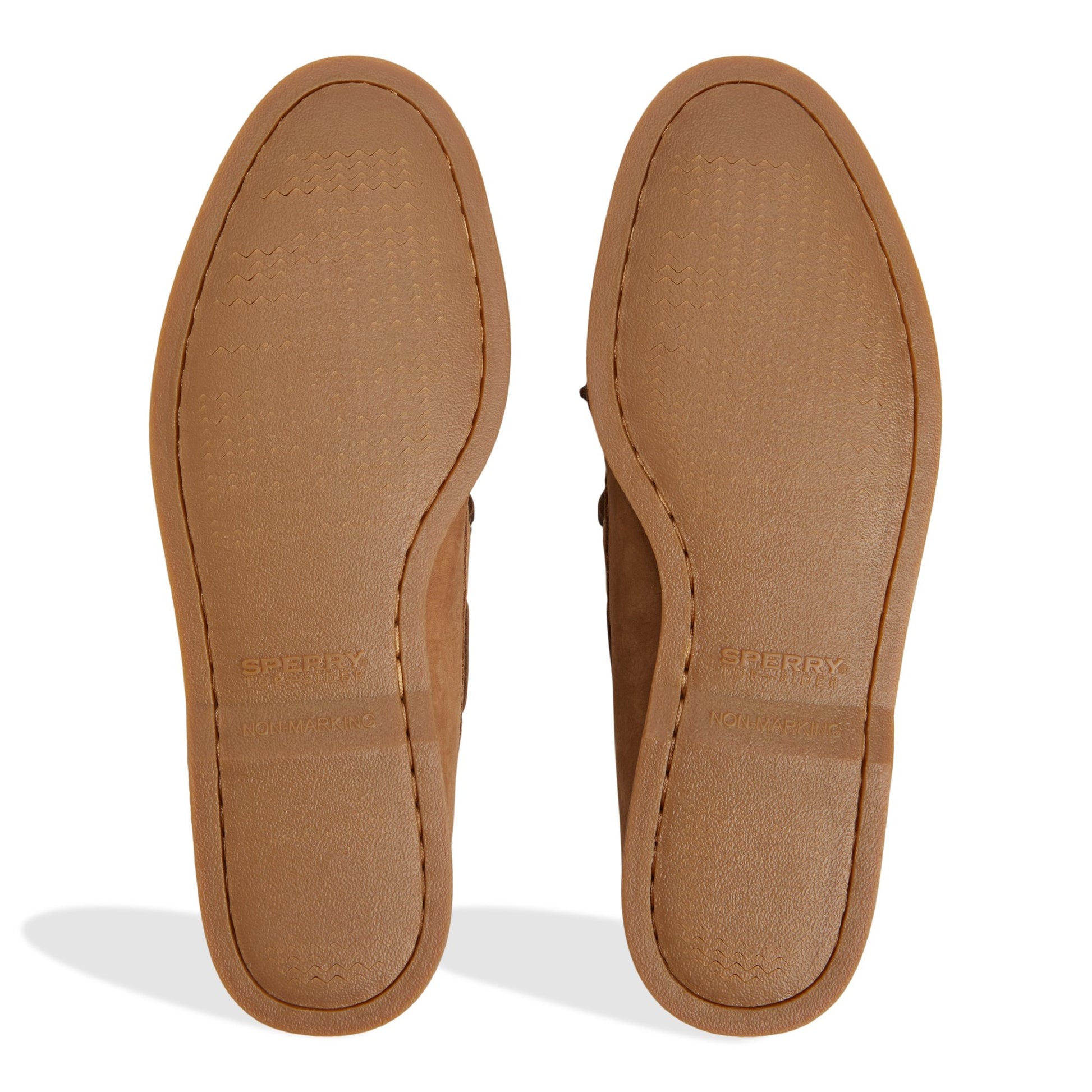 Close-up of the Light Brown Gold Cup™ Authentic Original™ 1 Eye Boat Shoe Boat Shoe
