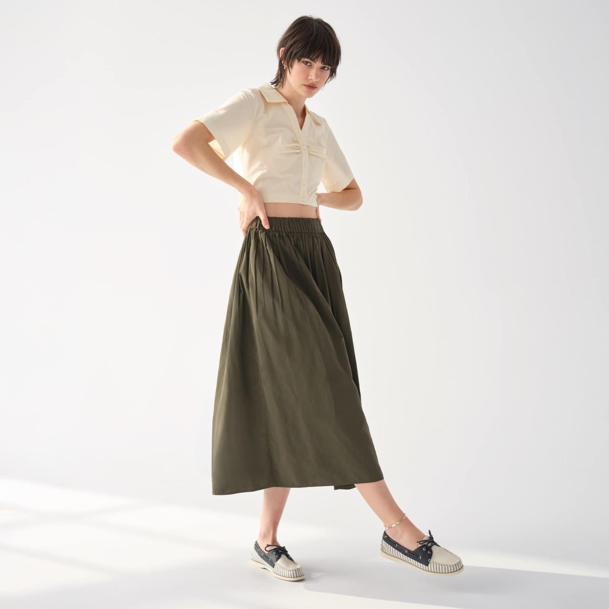Product media for Authentic Original™ 2 Eye Boat Shoe