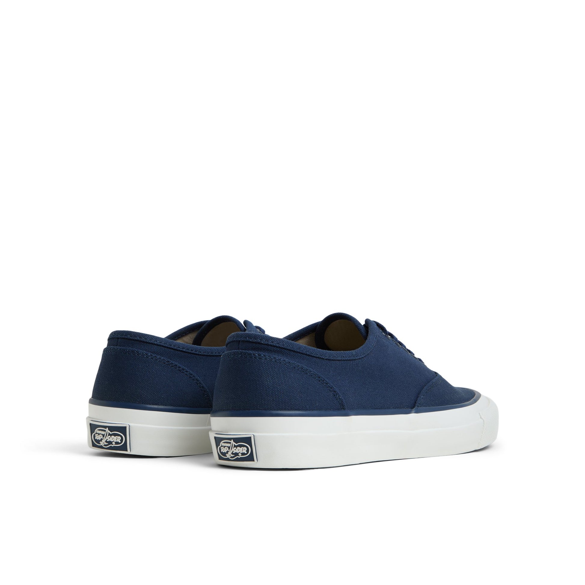 Three-quarter angle of Navy Top Sider CVO Sneaker Low Top Sneakers's front side