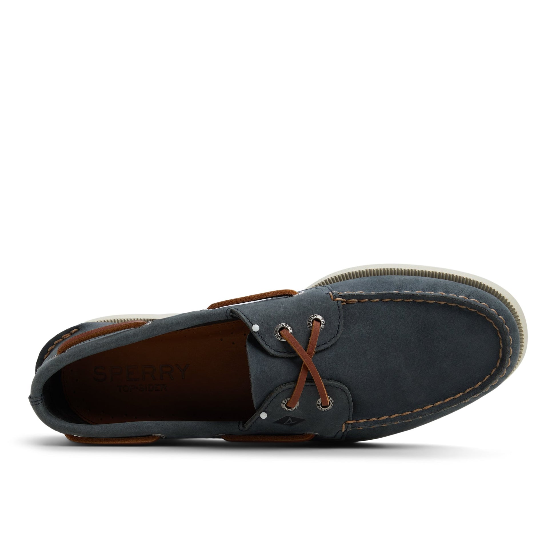 Top-down view of the Blue Authentic Original™ 2-Eye Boat Shoe Boat Shoes